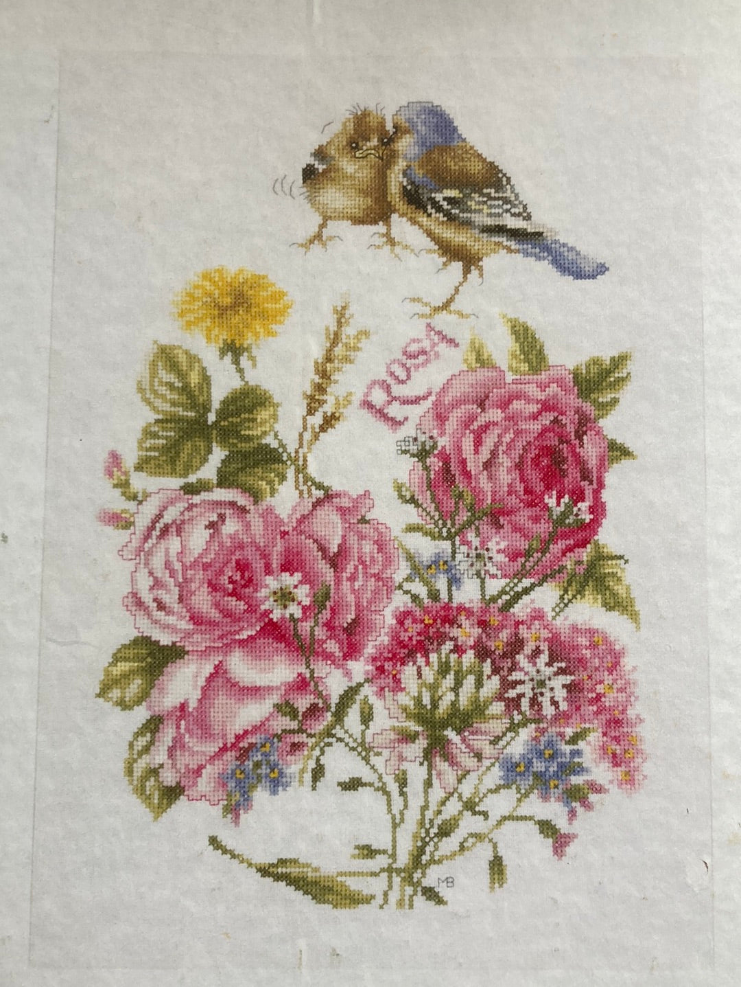 Fleurs sauvages et papillons de Lanarte - Marjolein Bastin - Kit au Fleurs sauvages et papillons de Lanarte - Marjolein Bastin - Kit au