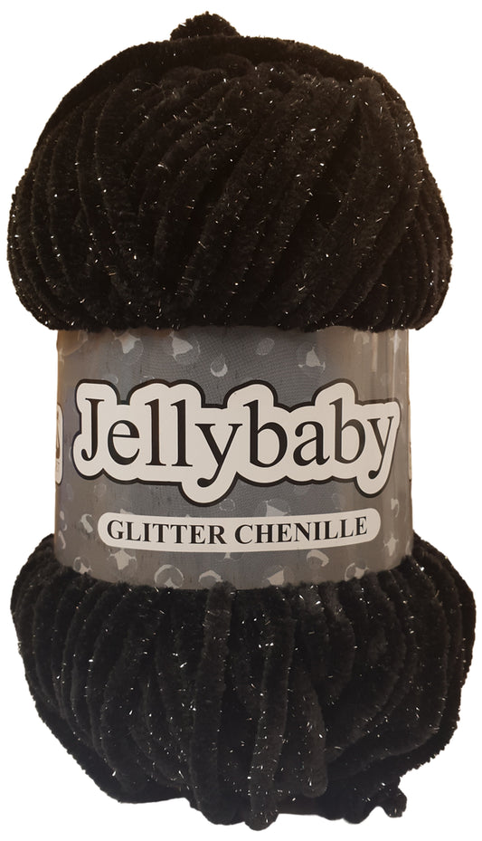 Jellybaby Glitter (Chunky Chenille) - Cygnet Yarns