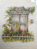 Lanarte Cross Stitch Collection  - Window with flowers