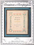 Cousines & Cie Sampler - Alliance (Wedding Sampler)