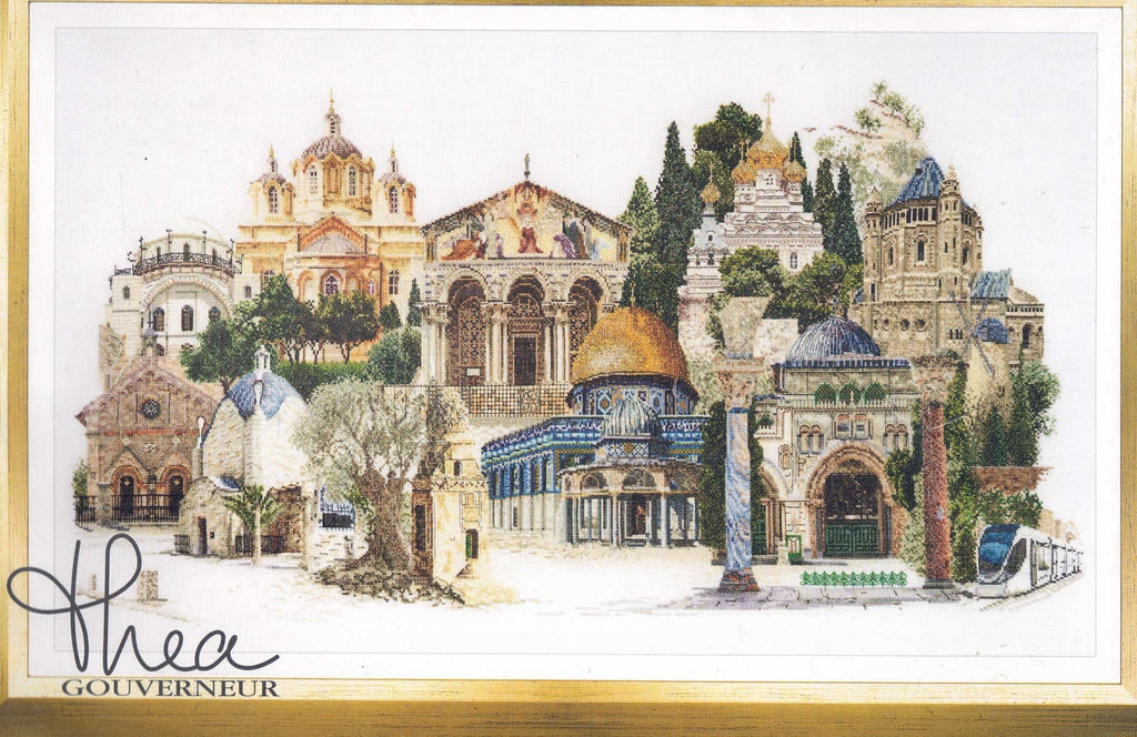 Cities Cross Stitch series by Thea Gouverneur