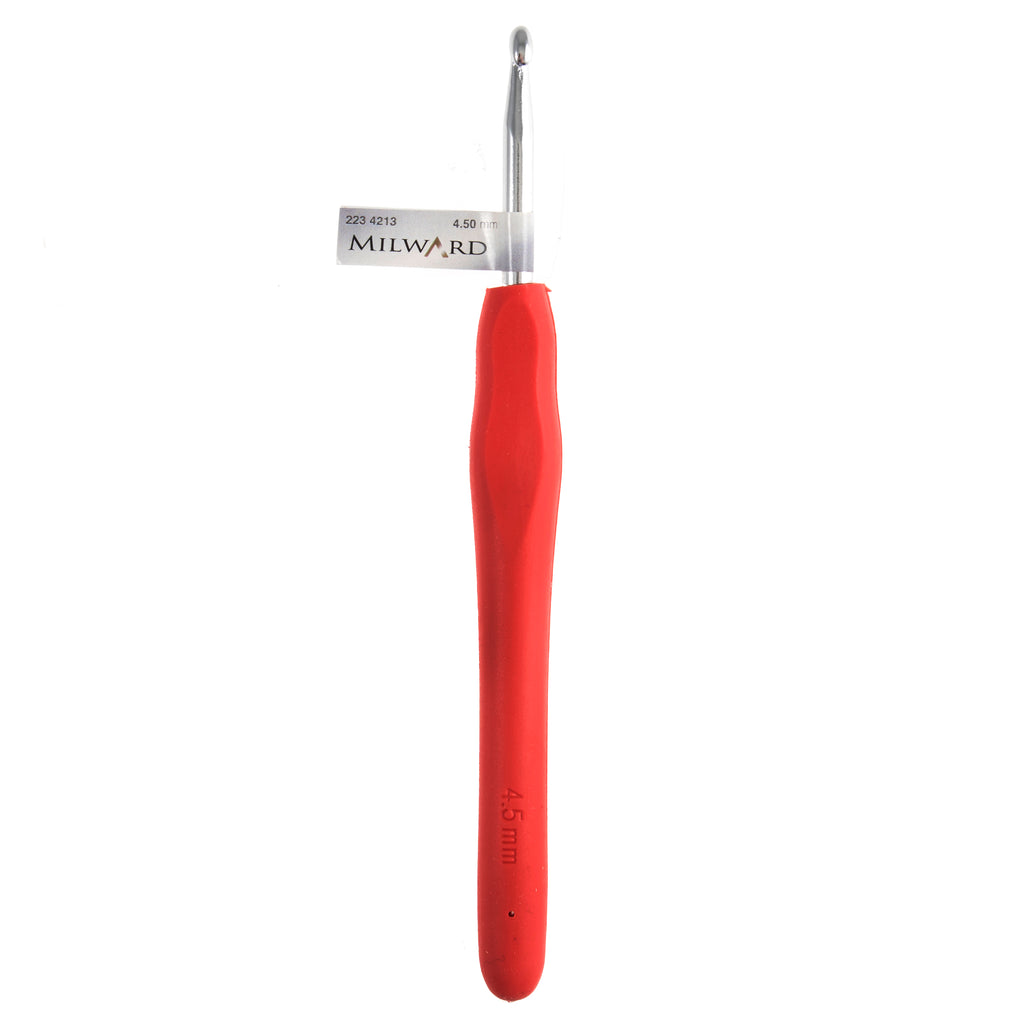 Soft Grip Crochet Hooks Plain Handle 14mm - Milward