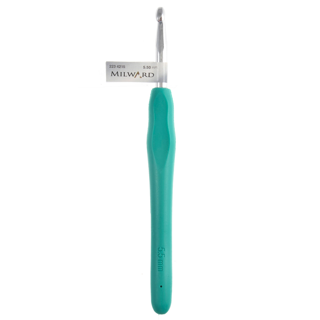 Soft Grip Crochet Hooks Plain Handle 14mm - Milward