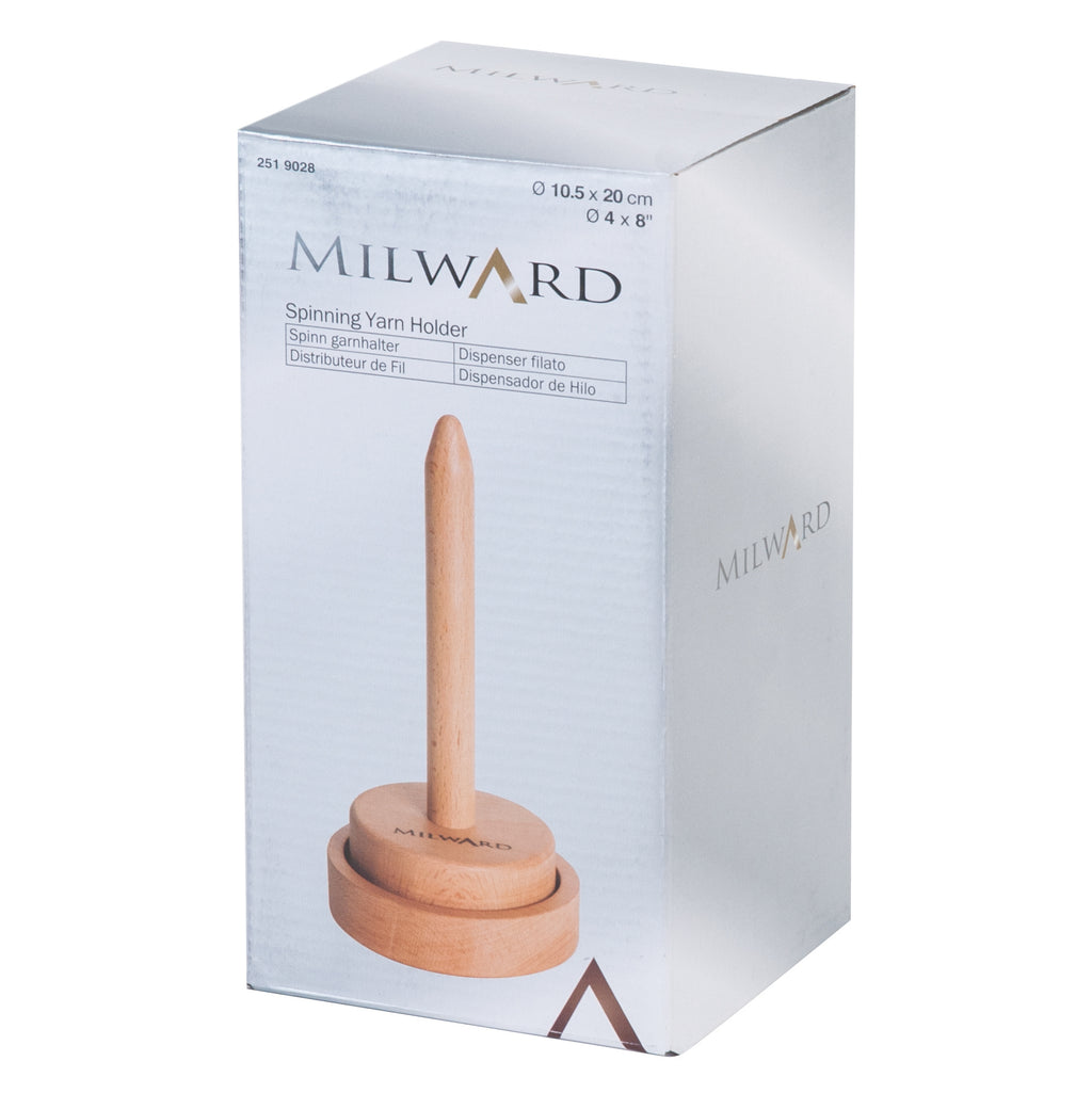 Spinning Yarn Holder: Beech Wood Premium - Milward