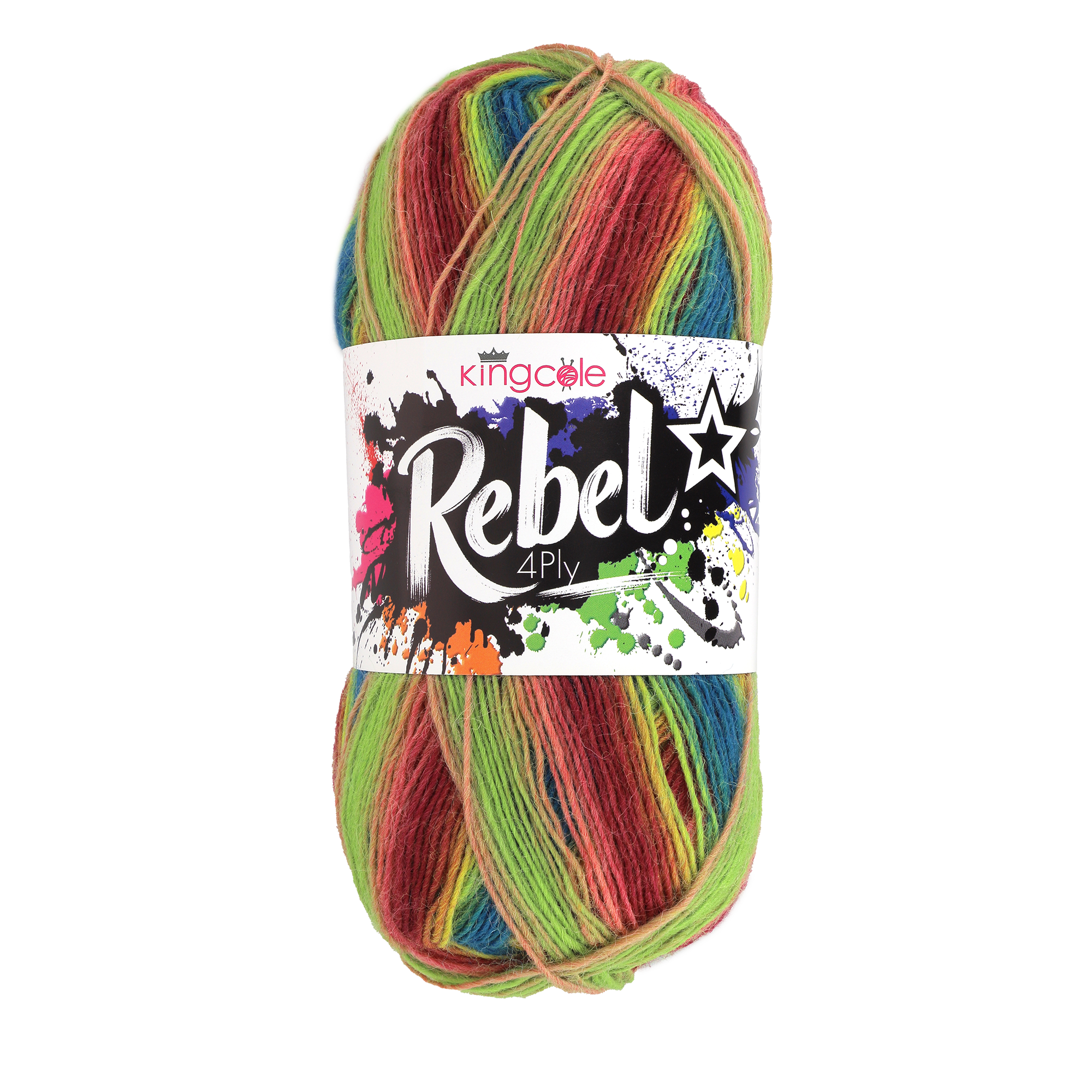 Rebel 4Ply Wool (Sock Wool) - King Cole