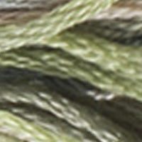 Mouline Variations - DMC Embroidery Thread Art 417