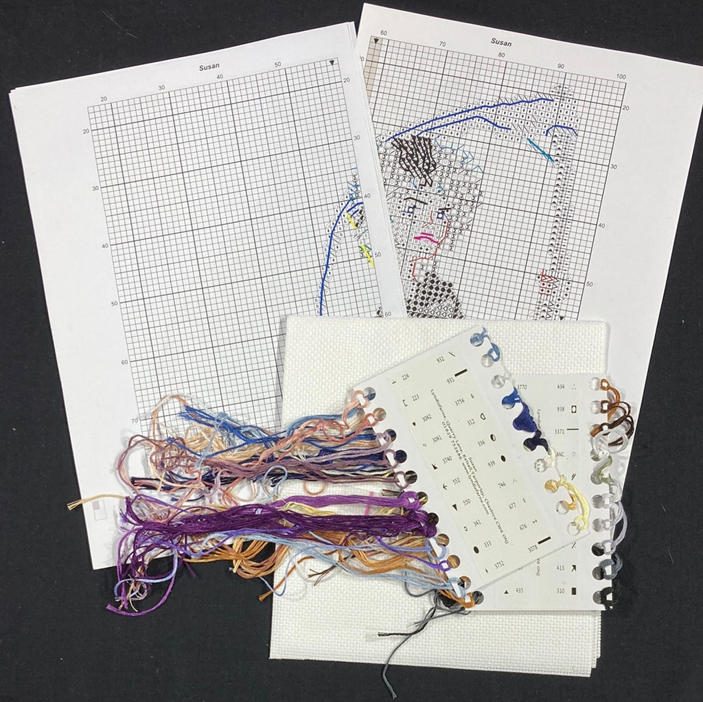 Discworld Cross Stitch Designs by Lyndisfarne - Susan (Death's Grand-daughter)