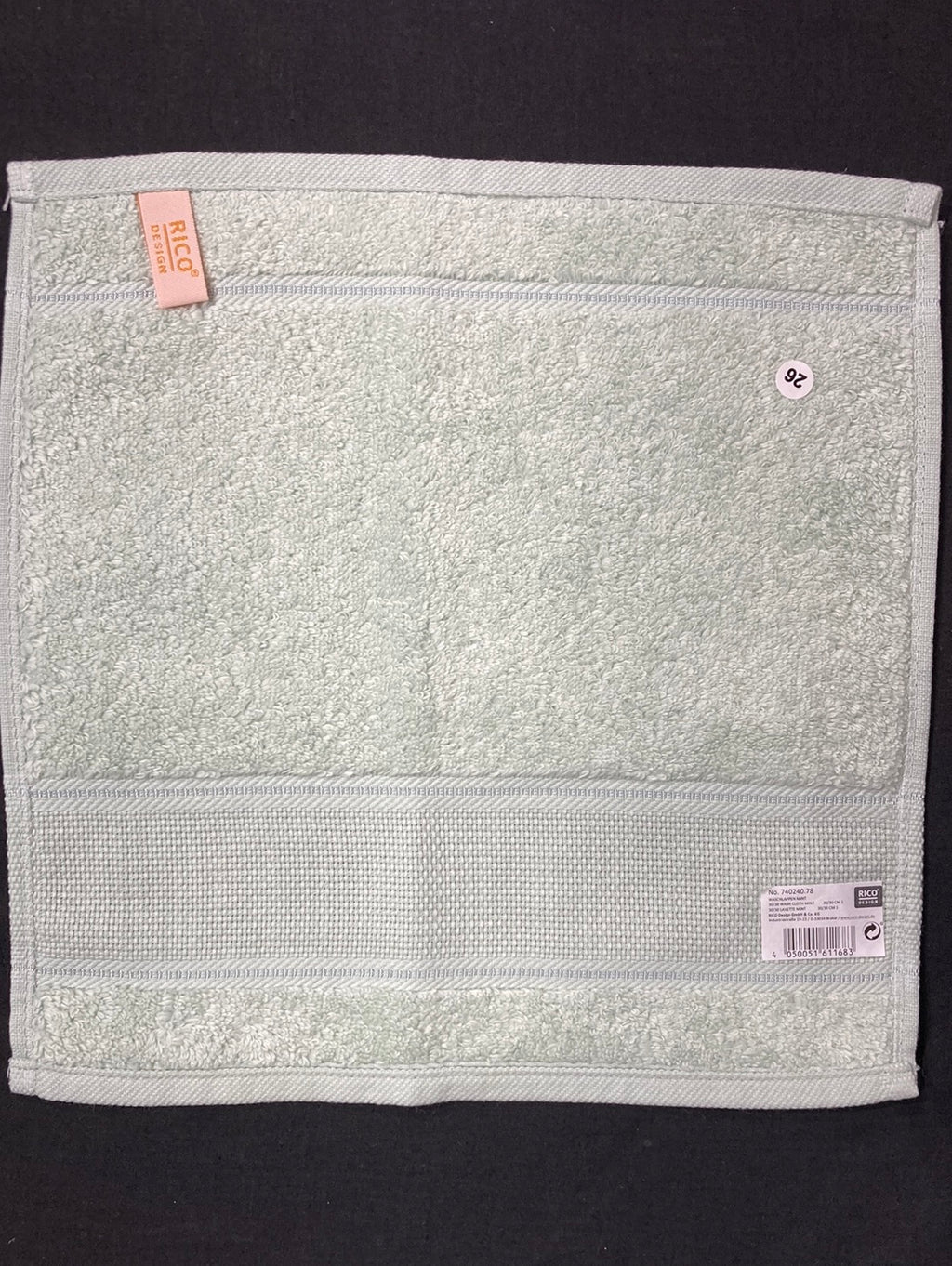 Rico Face Cloths with Aida Panels
