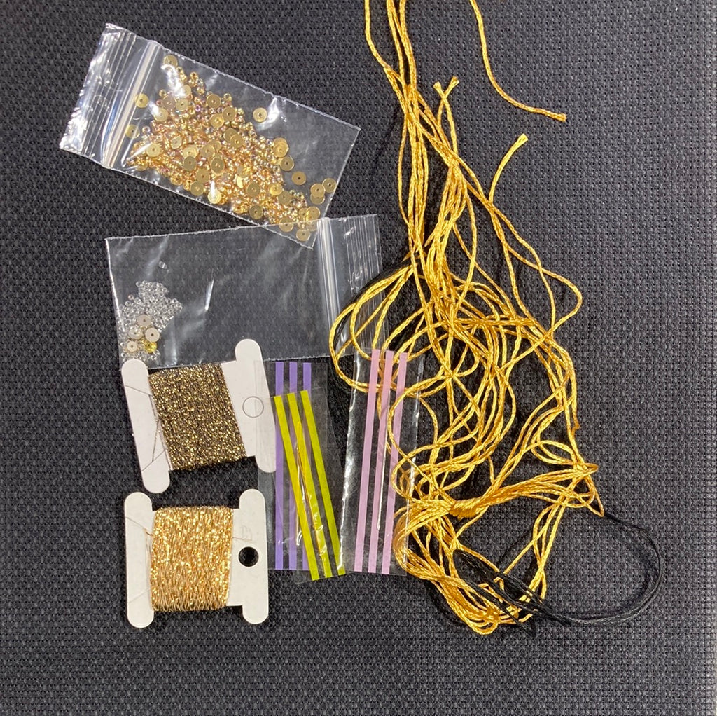 Deco Elegance - Tallulah in Gold- Heather Anne