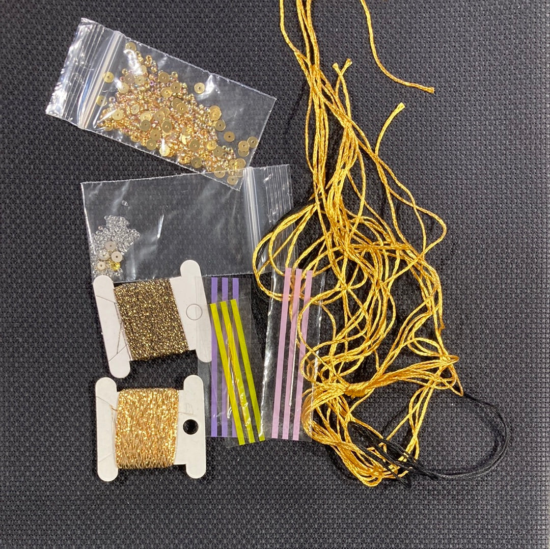 Deco Elegance - Tallulah in Gold- Heather Anne