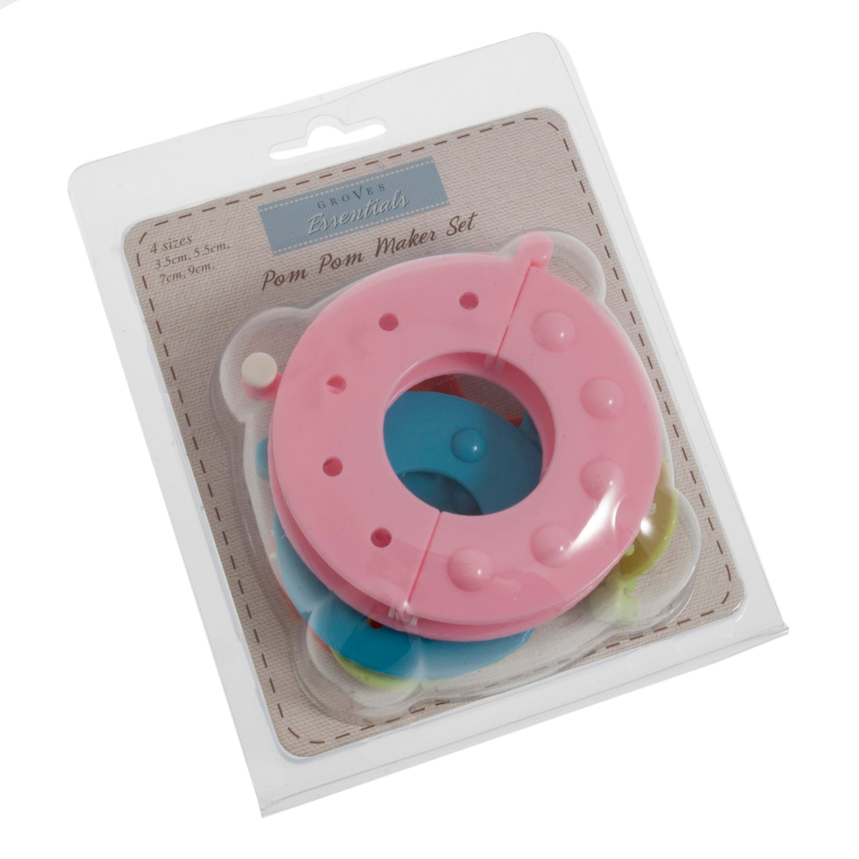 Pom Pom Maker Set: 4 piece - Groves