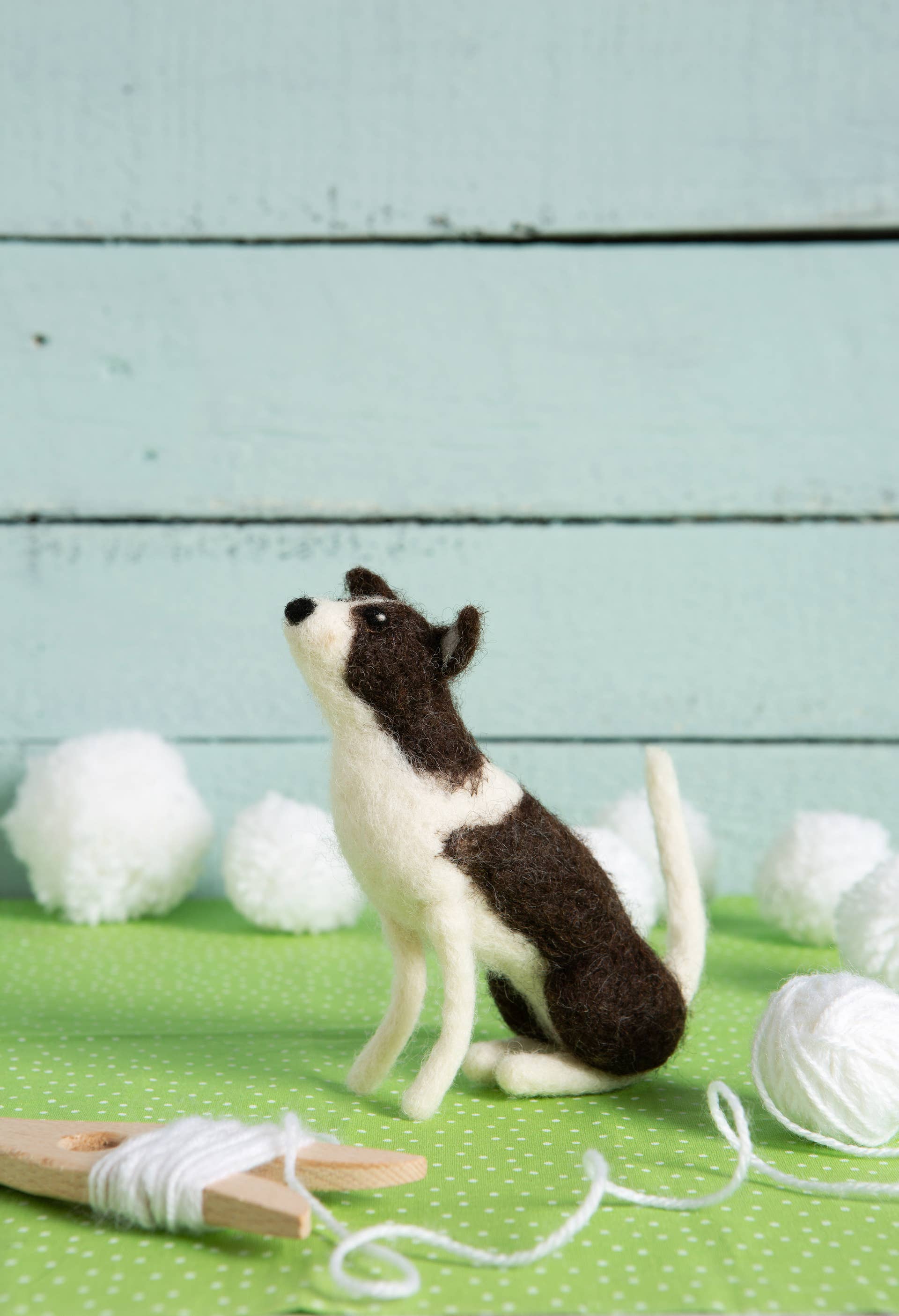 Border Collie Needle Felting Kit