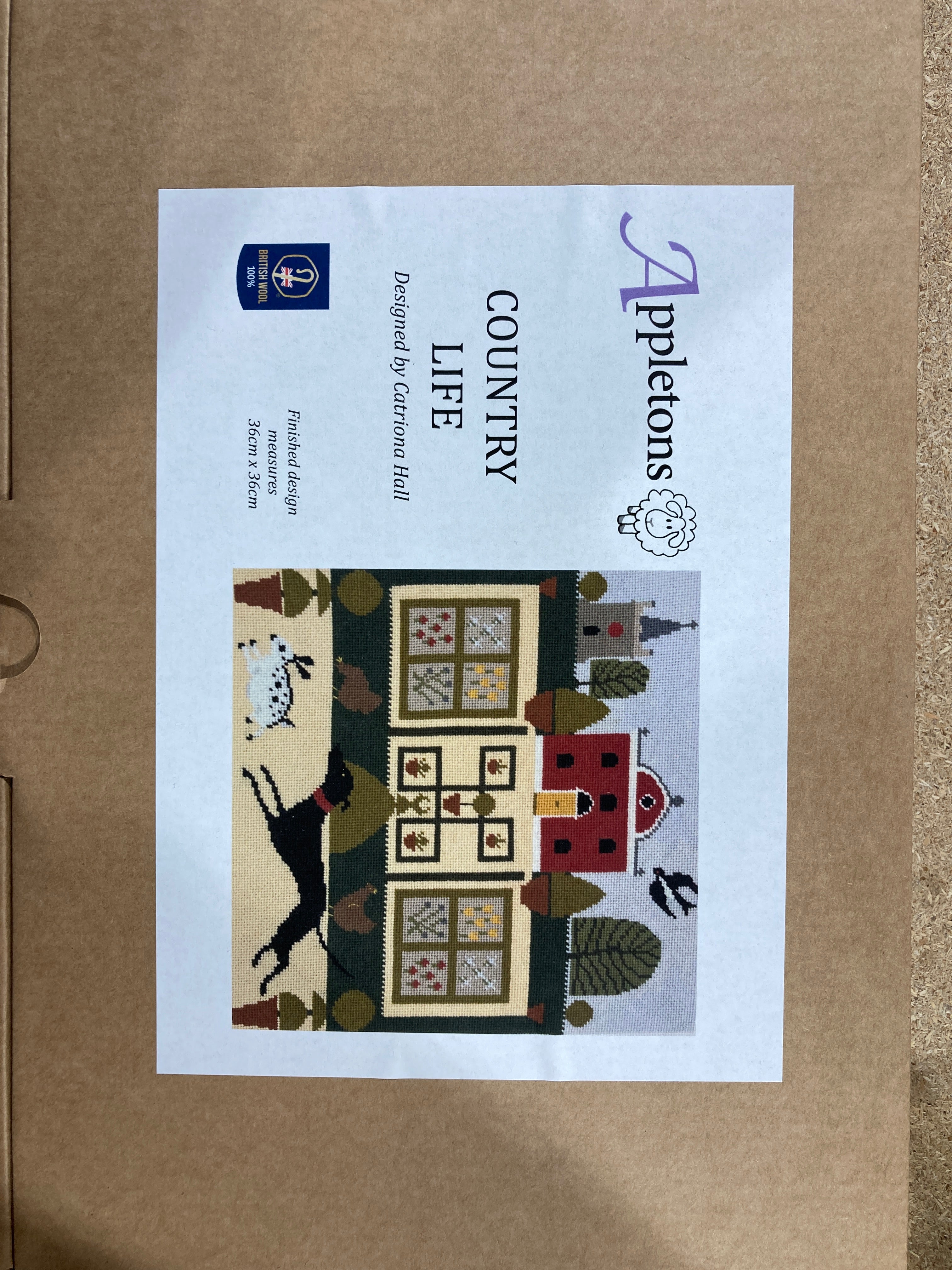 Country Life - Appletons Wool Ltd, designed by Catriona Hall