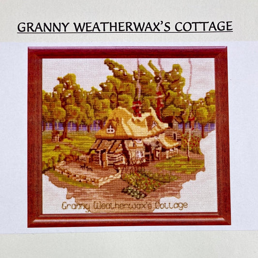 Discworld Cross Stitch Designs by Lyndisfarne - Granny Weatherwax's Cottage