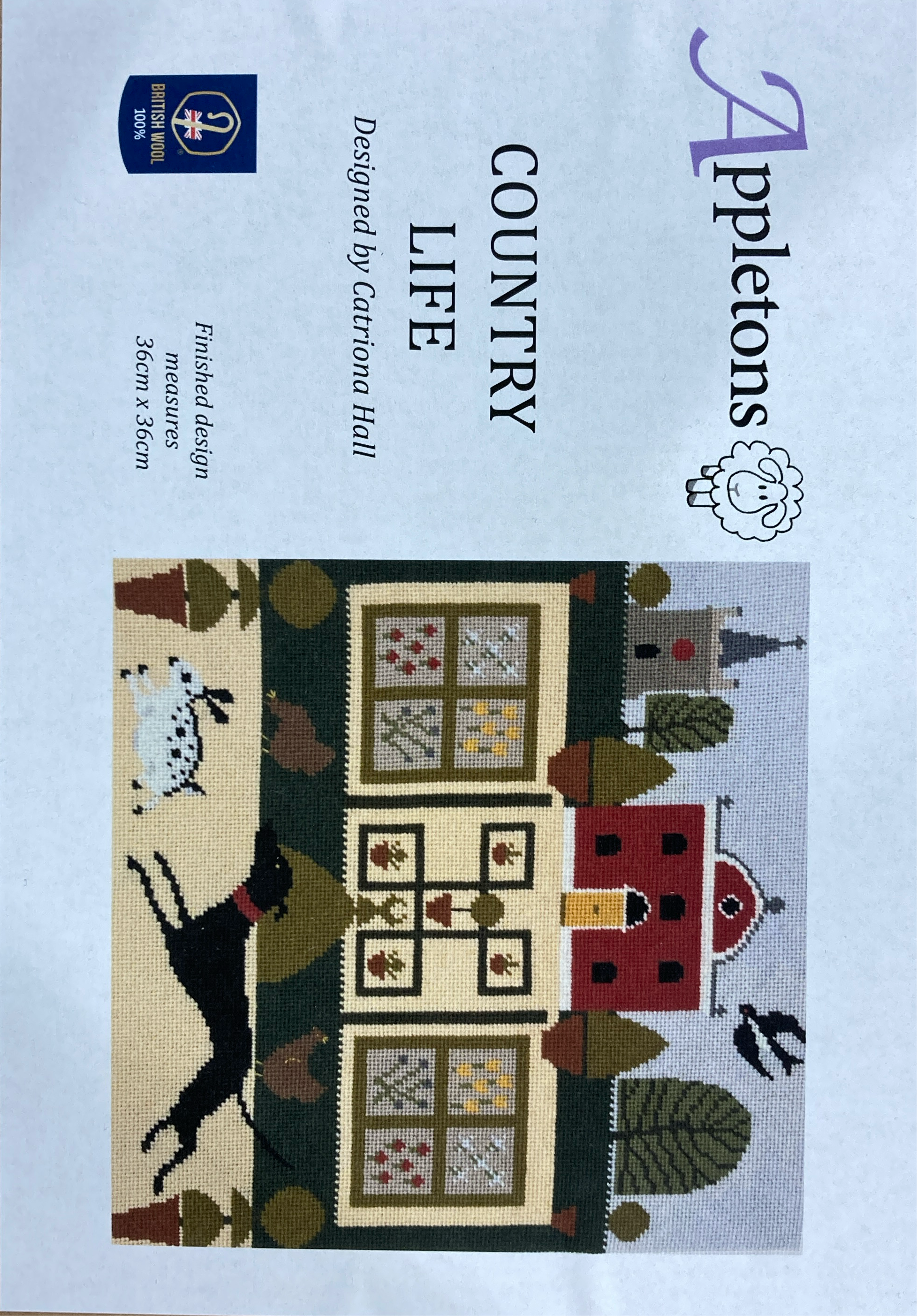 Country Life - Appletons Wool Ltd, designed by Catriona Hall