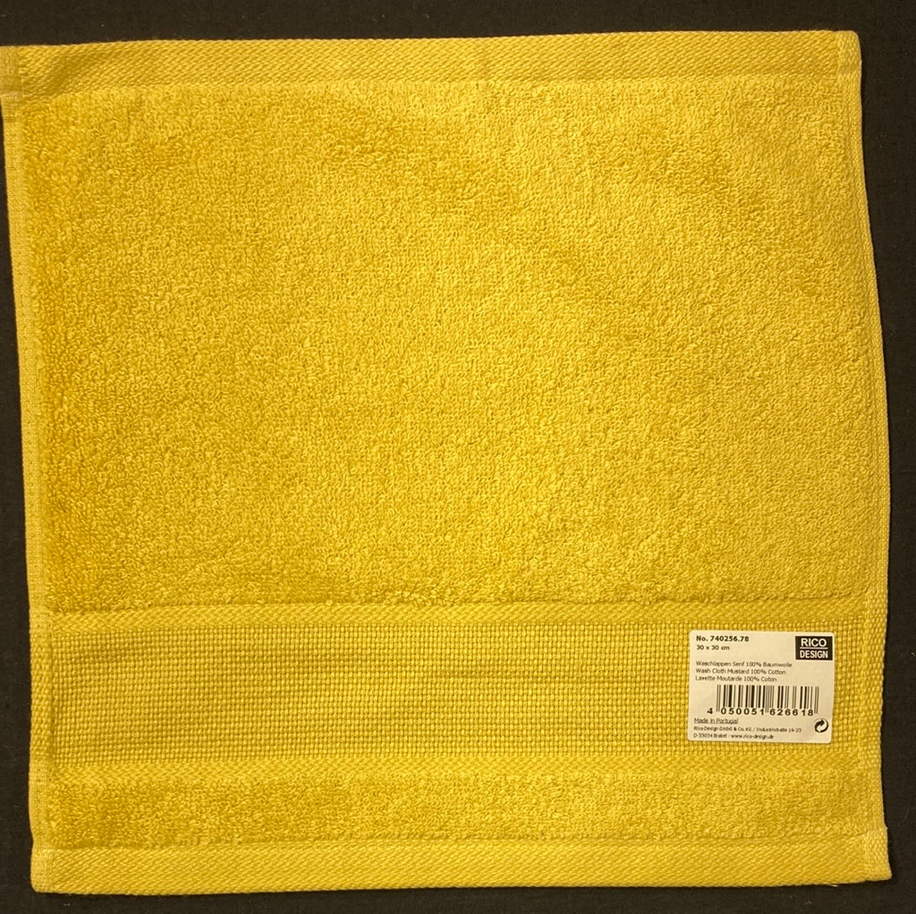 Rico Face Cloths with Aida Panels