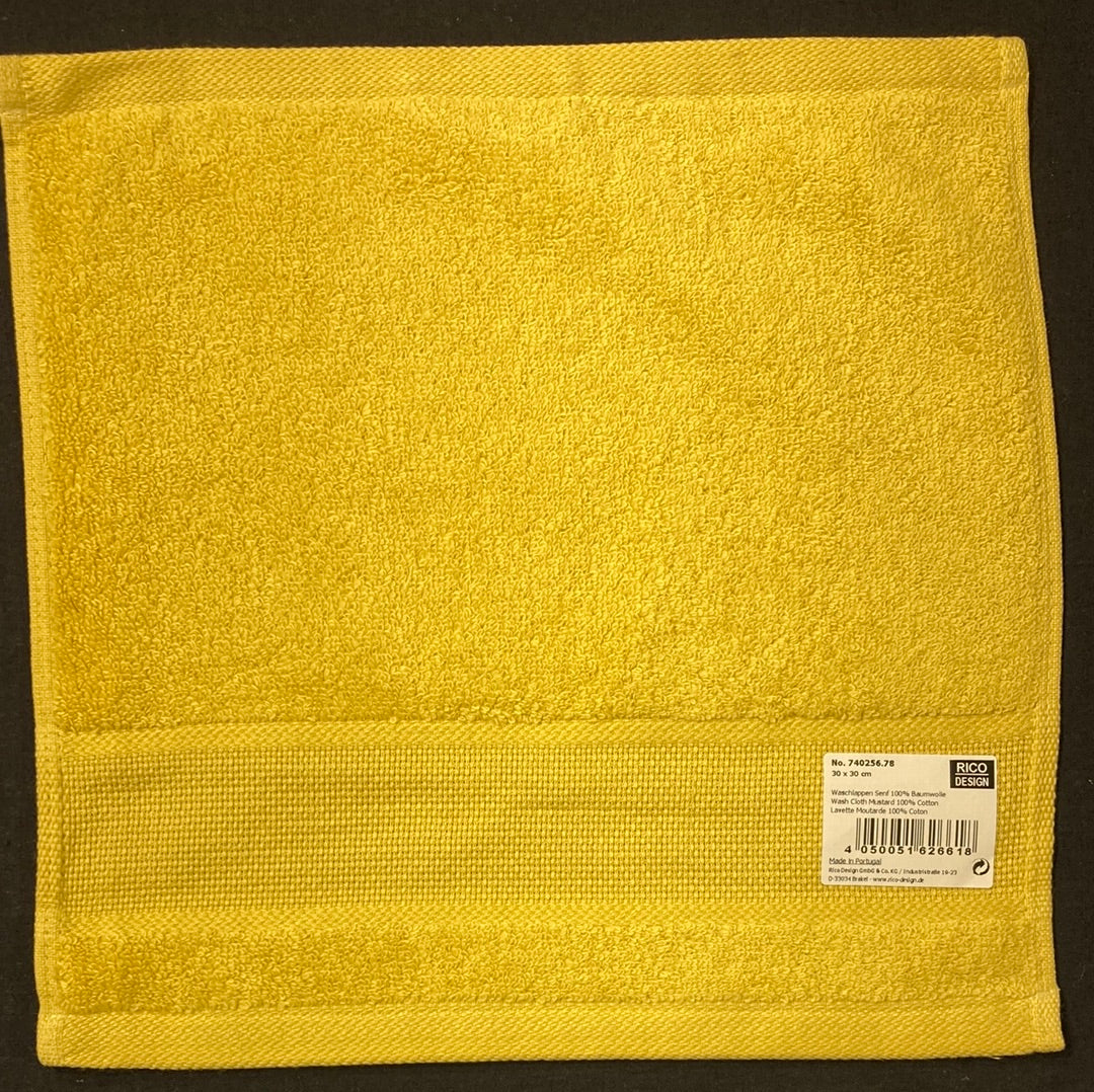 Rico Face Cloths with Aida Panels