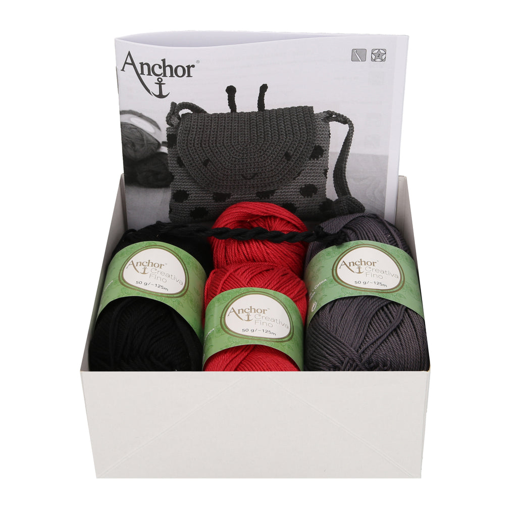 Crochet Kit: Bag (Various Styles) by Anchor