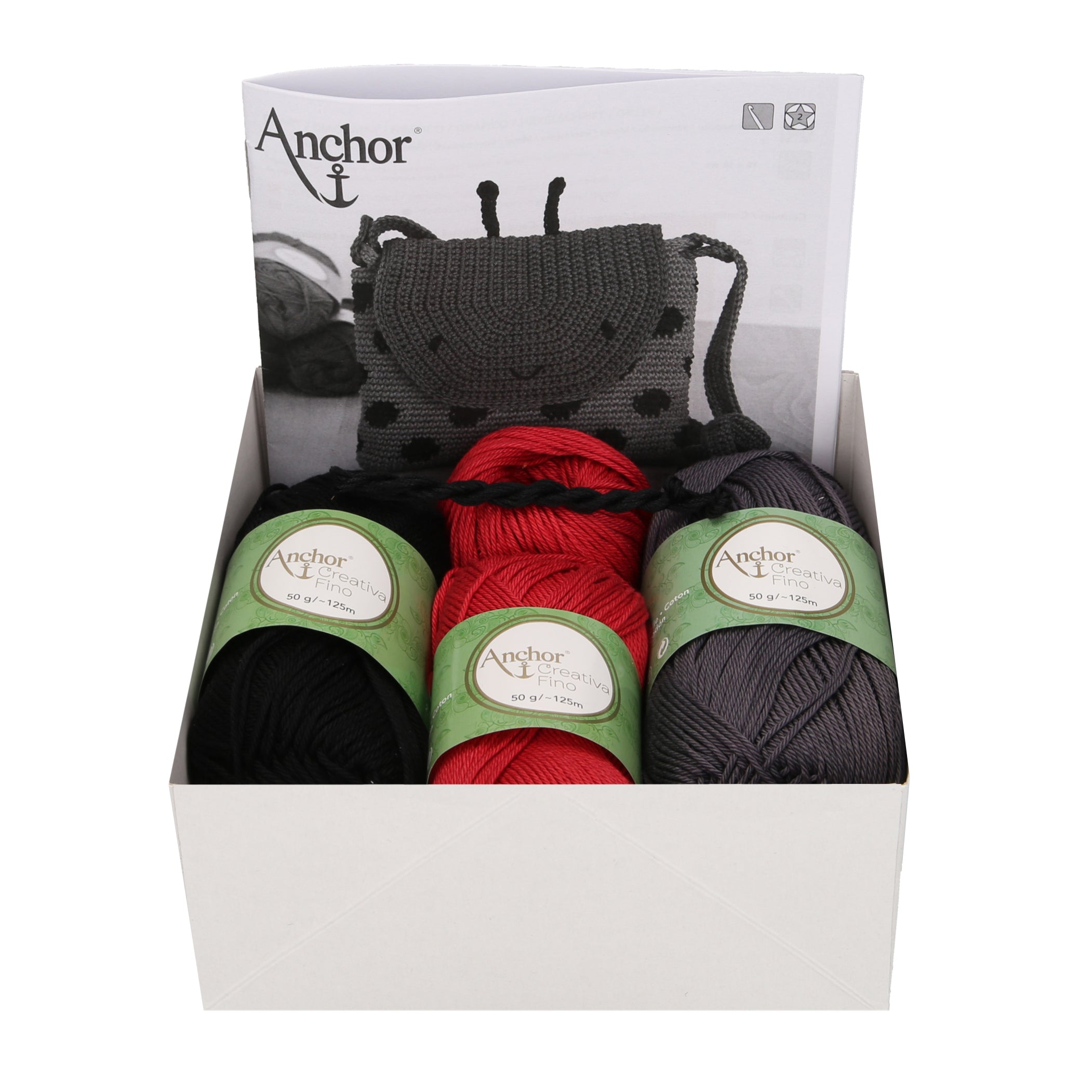 Crochet Kit: Bag (Various Styles) by Anchor