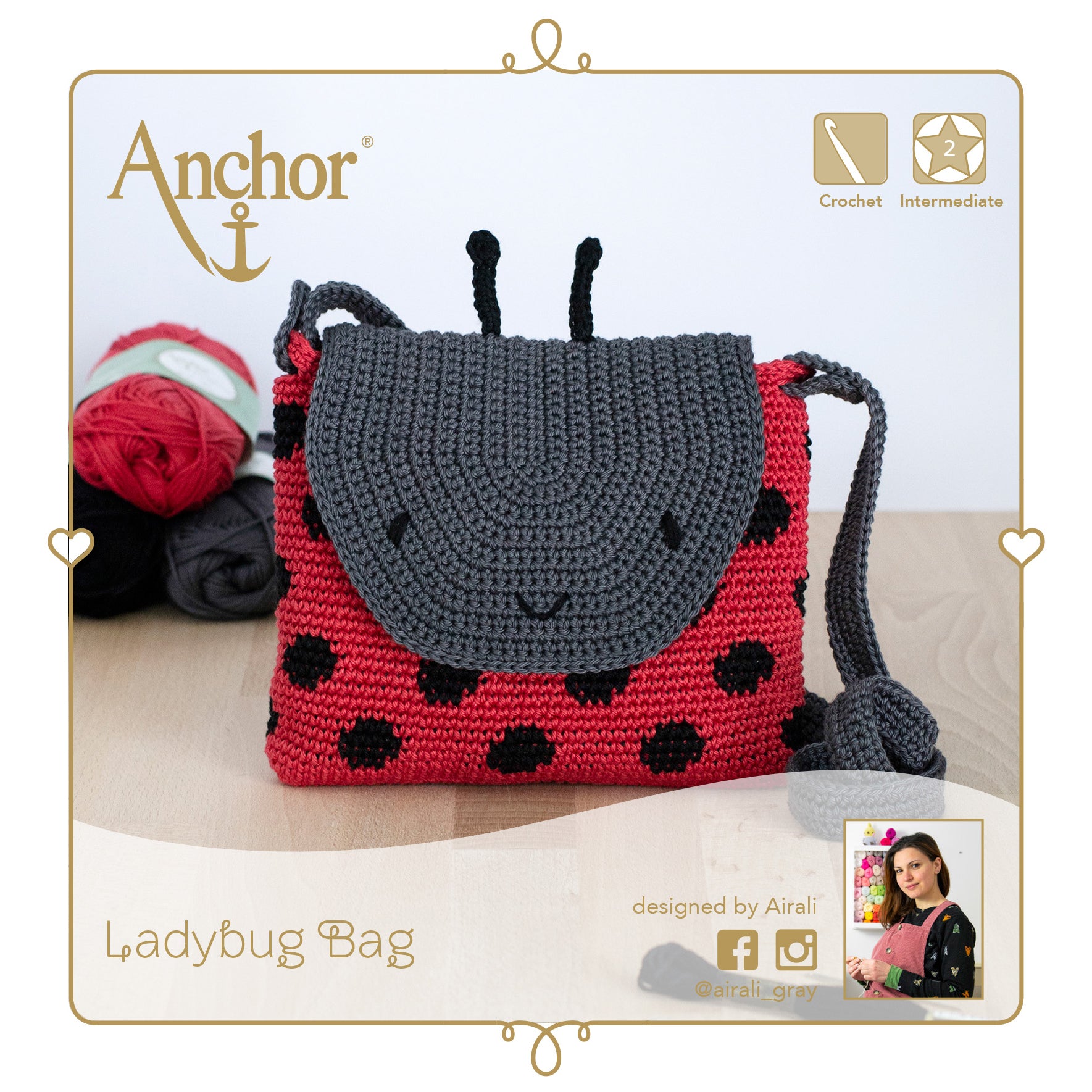 Crochet Kit: Bag (Various Styles) by Anchor