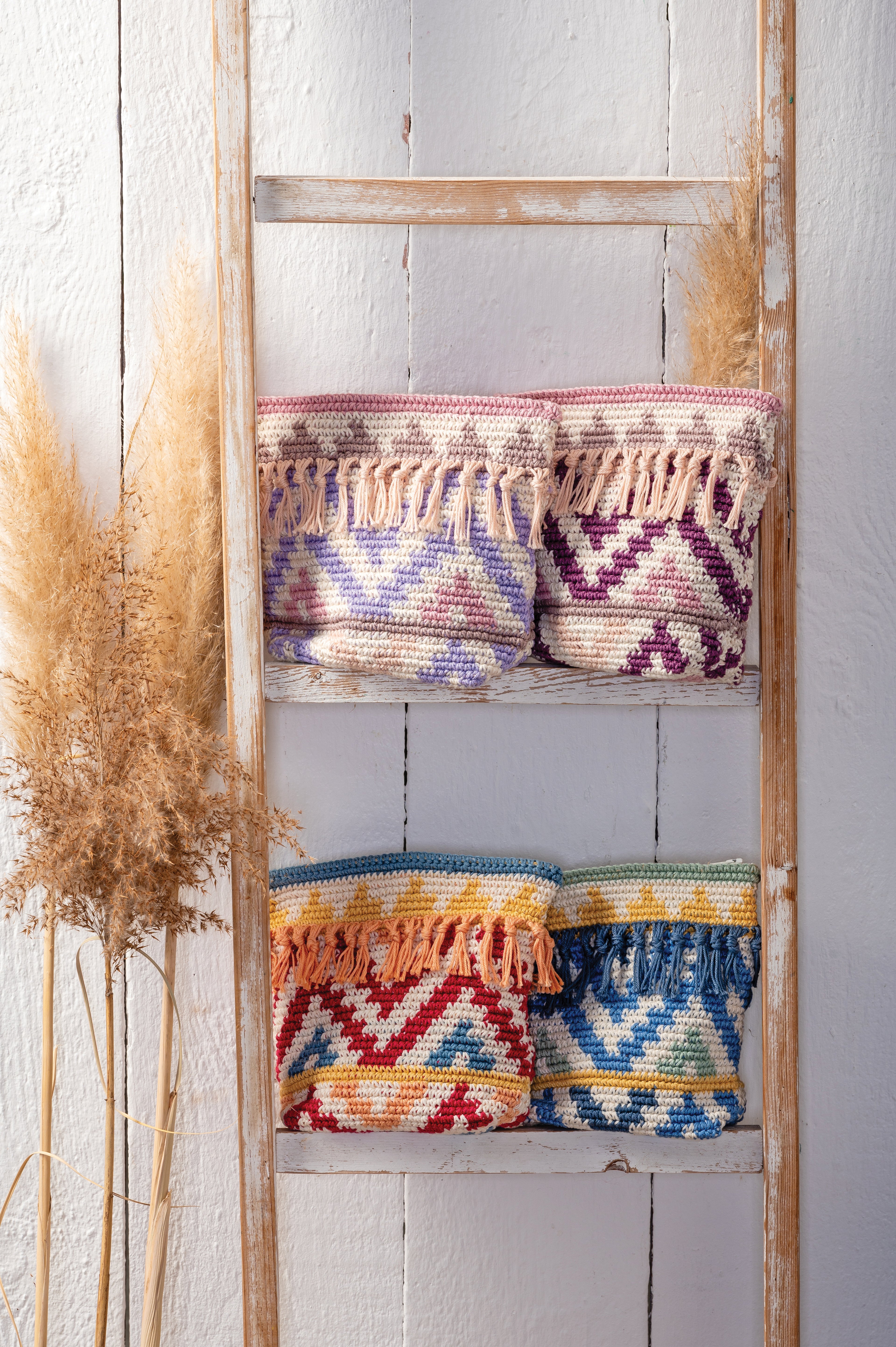 Crochet Kit: Boho Pouch by Anchor