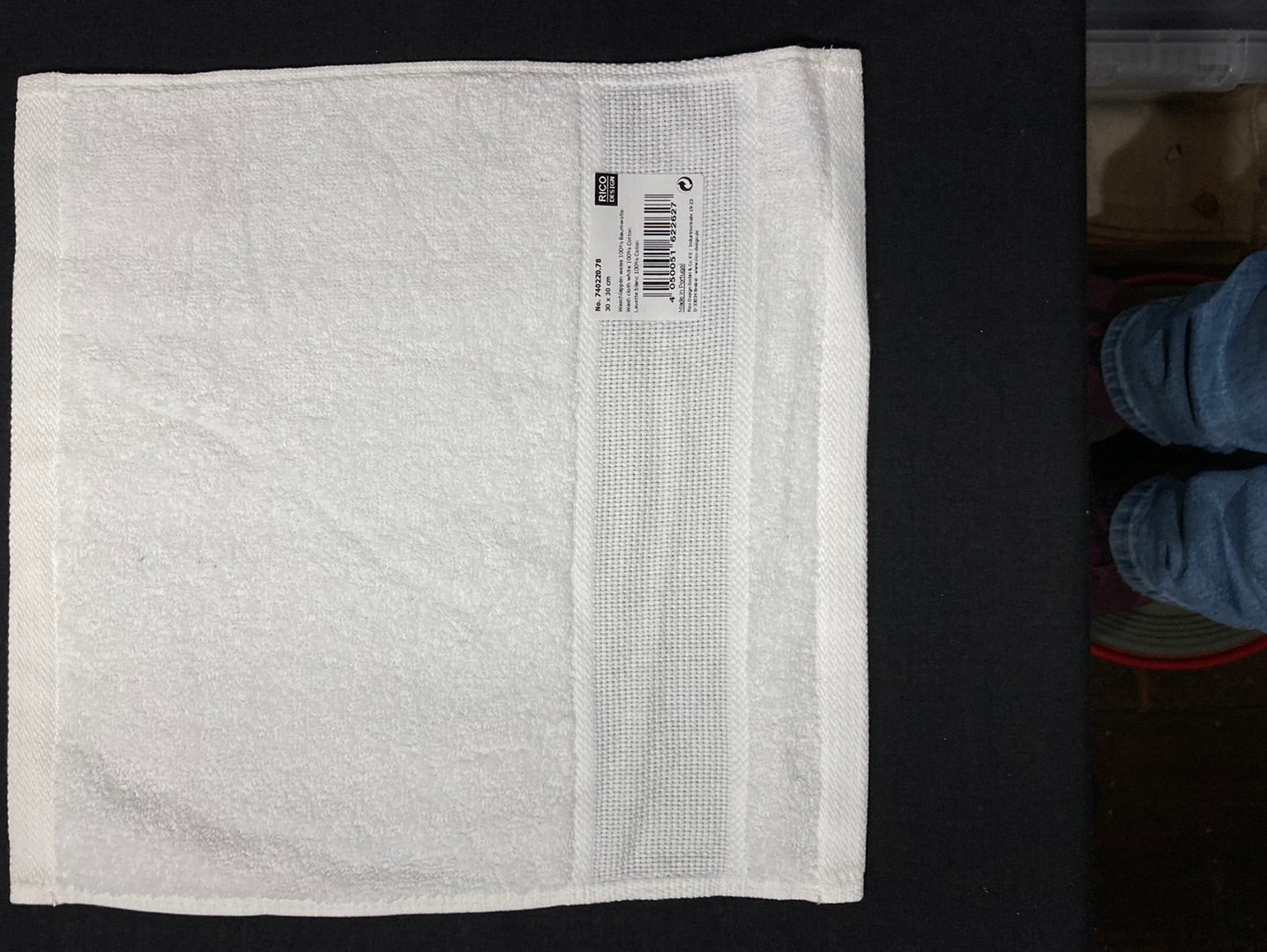 Rico Face Cloths with Aida Panels