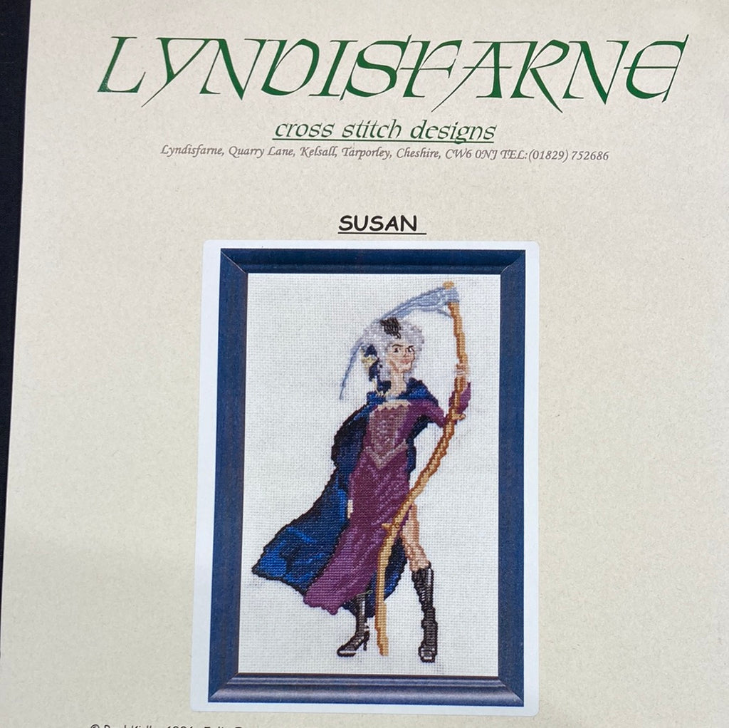 Discworld Cross Stitch Designs by Lyndisfarne - Susan (Death's Grand-daughter)