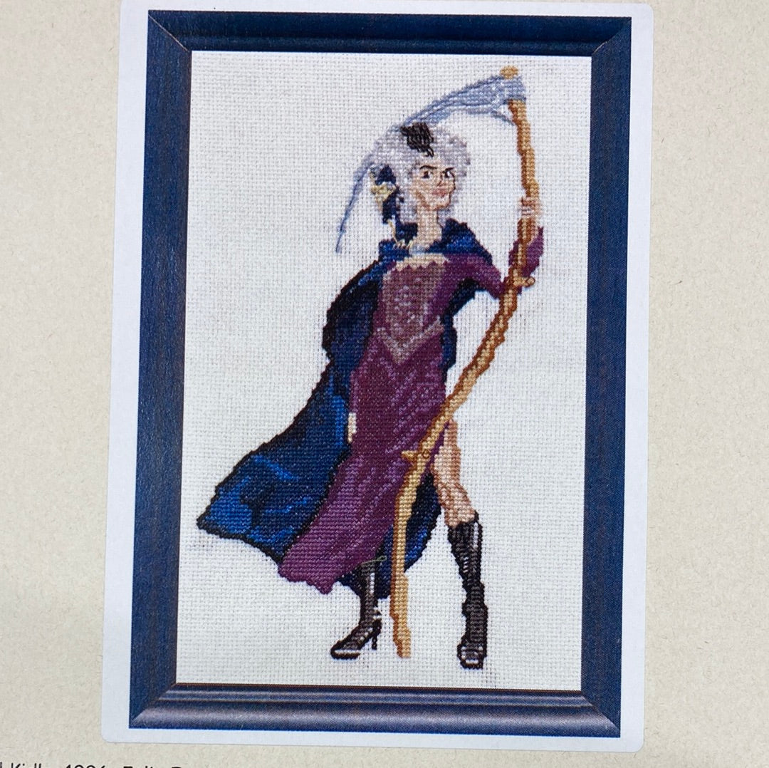 Discworld Cross Stitch Designs by Lyndisfarne - Susan (Death's Grand-daughter)
