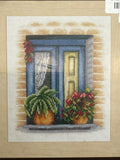 Lanarte Cross Stitch Collection  - Blue Window