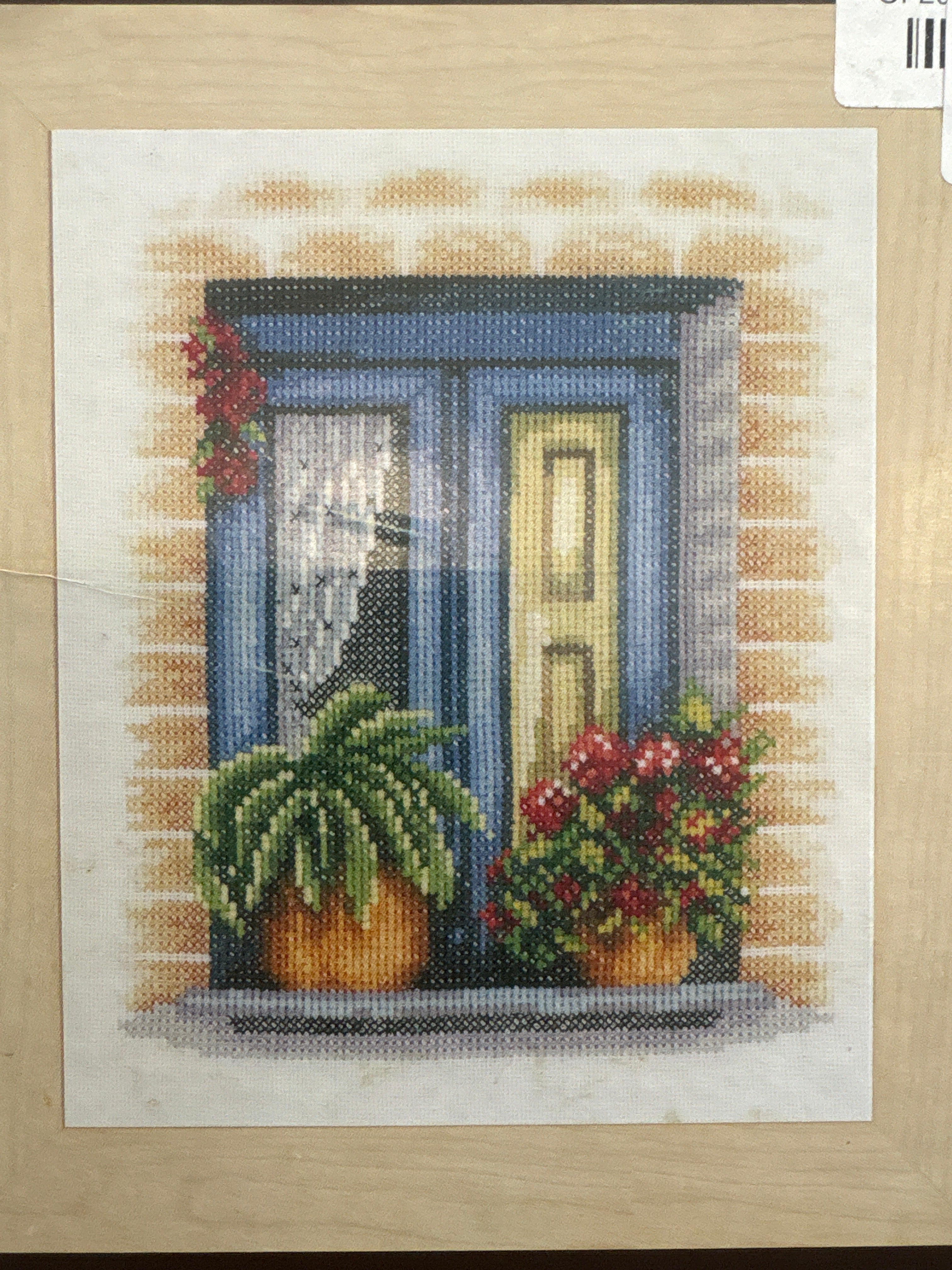 Lanarte Cross Stitch Collection  - Blue Window