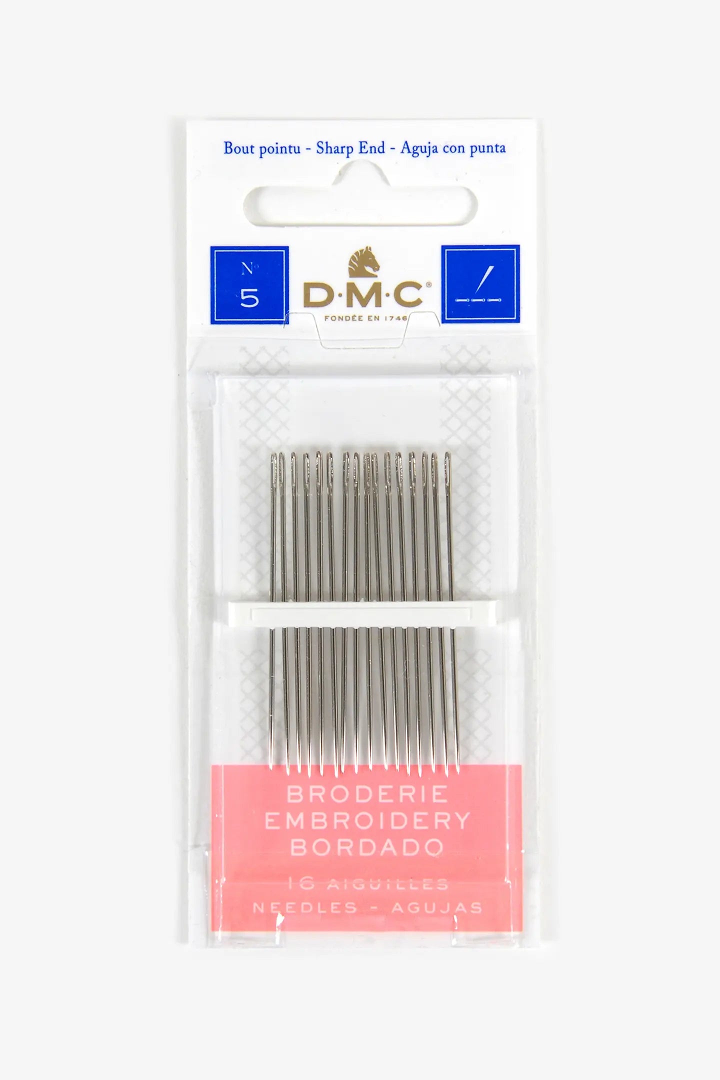 Embroidery Needles (Mixed & Single size packs) - DMC