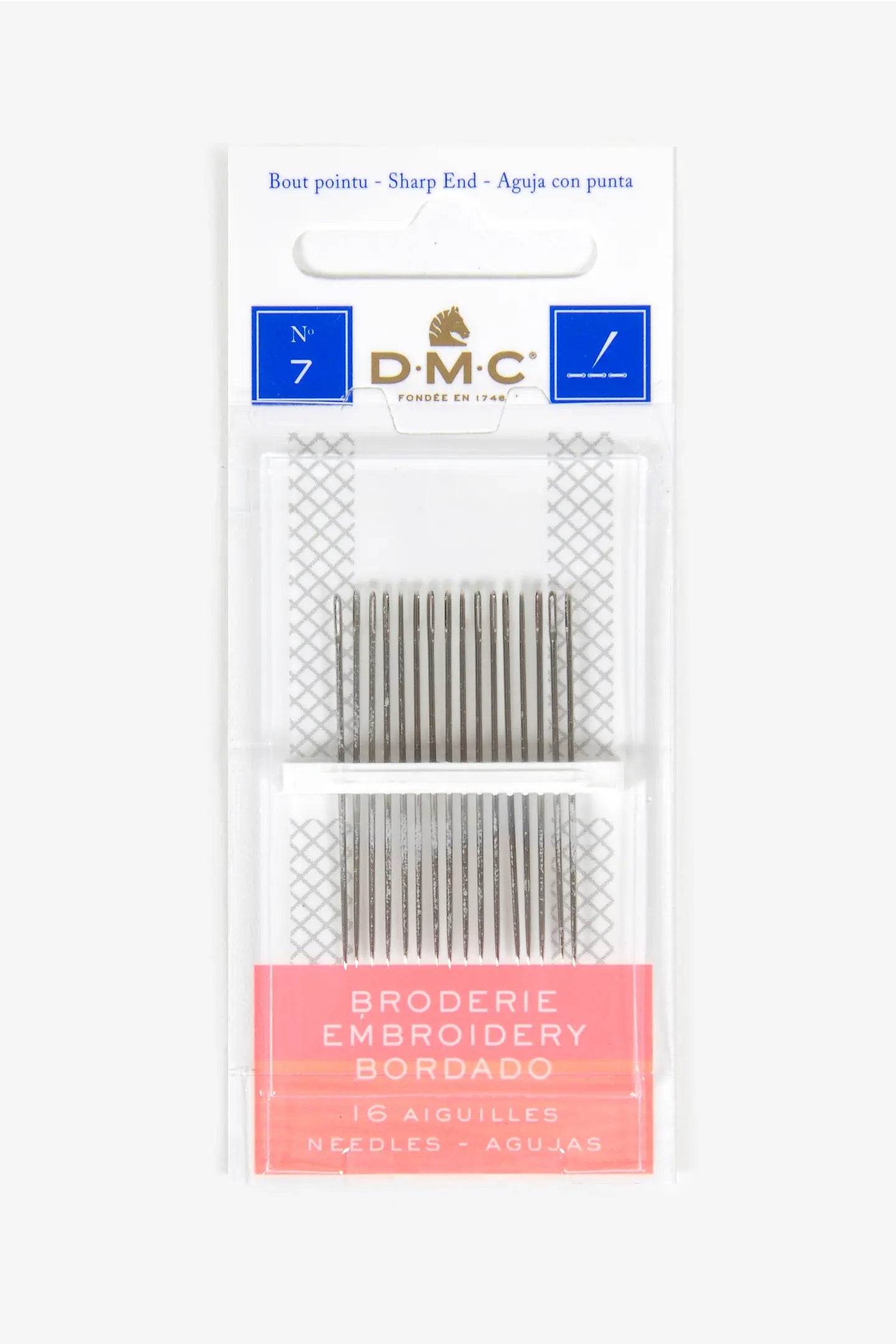 Embroidery Needles (Mixed & Single size packs) - DMC