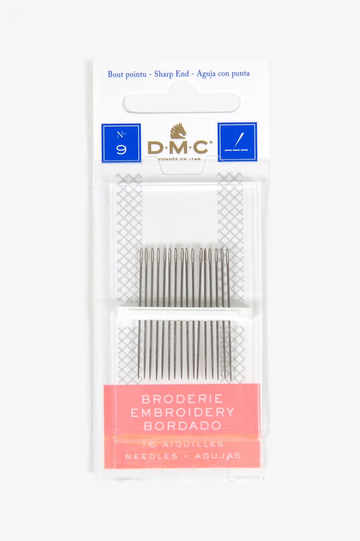 Embroidery Needles (Mixed & Single size packs) - DMC