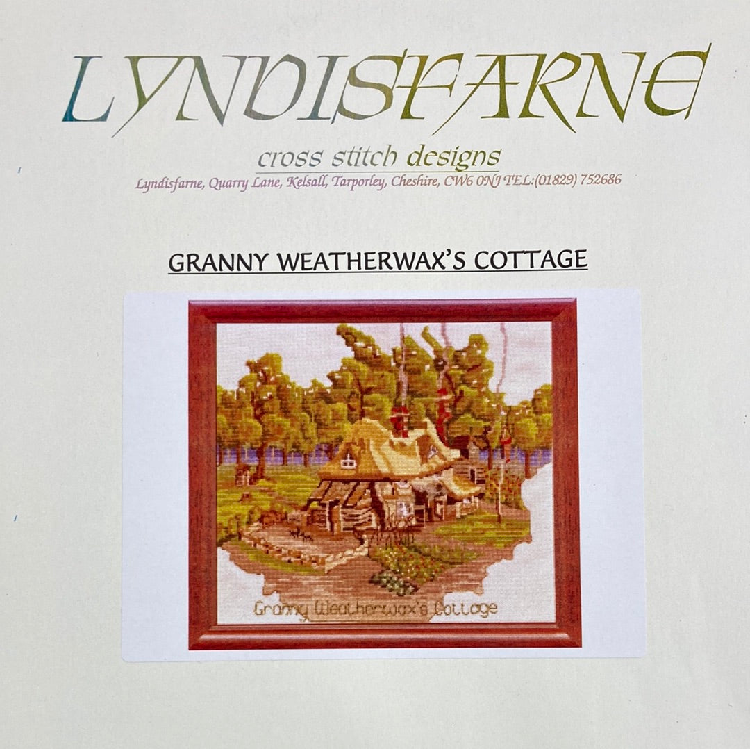Discworld Cross Stitch Designs by Lyndisfarne - Granny Weatherwax's Cottage