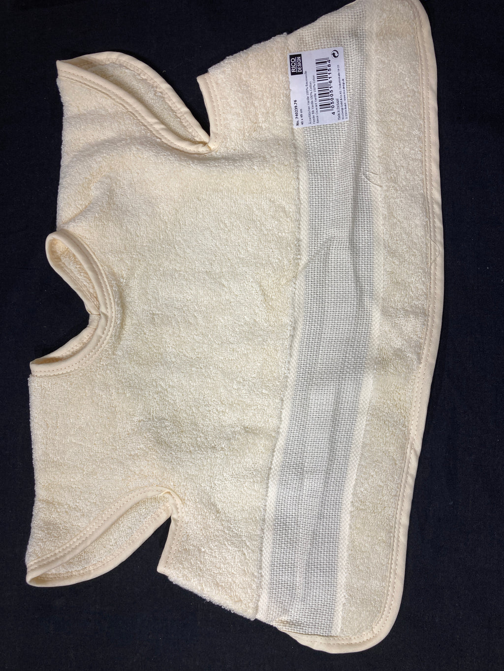 Rico Baby Armhole Feeder Bibs with Aida Panels