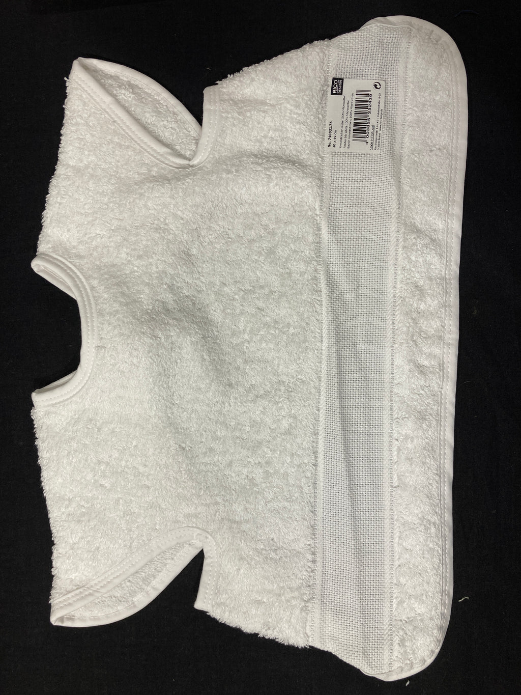 Rico Baby Armhole Feeder Bibs with Aida Panels