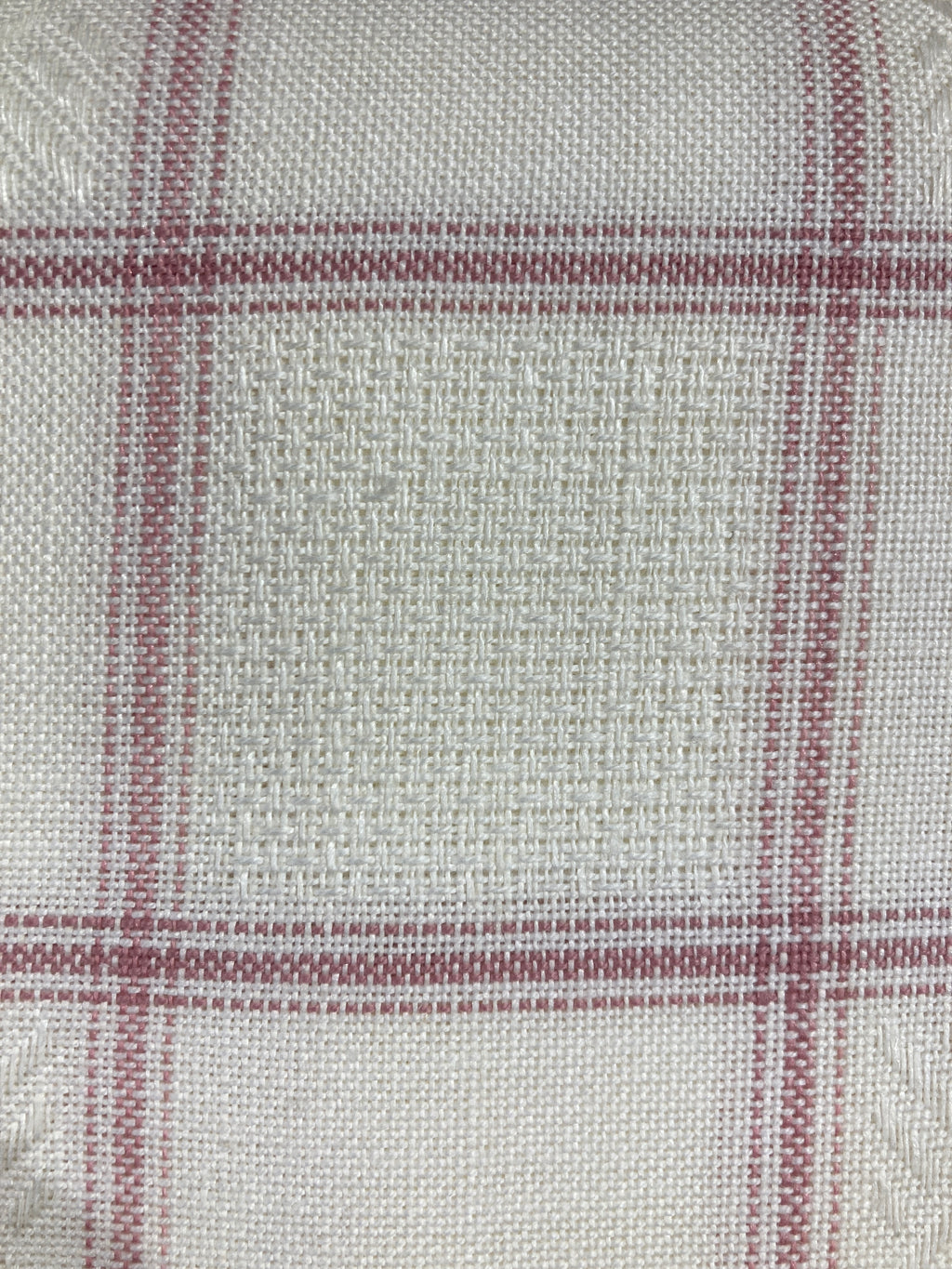 Checked fabric with Aida style squares (Zweigart)