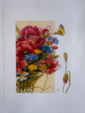 Lanarte (Marjolein Bastin) Cross Stitch Collection  - Poppies