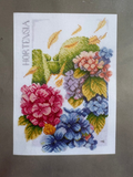 Lanarte (Marjolein Bastin) Cross Stitch Collection  - Hydrangea Power