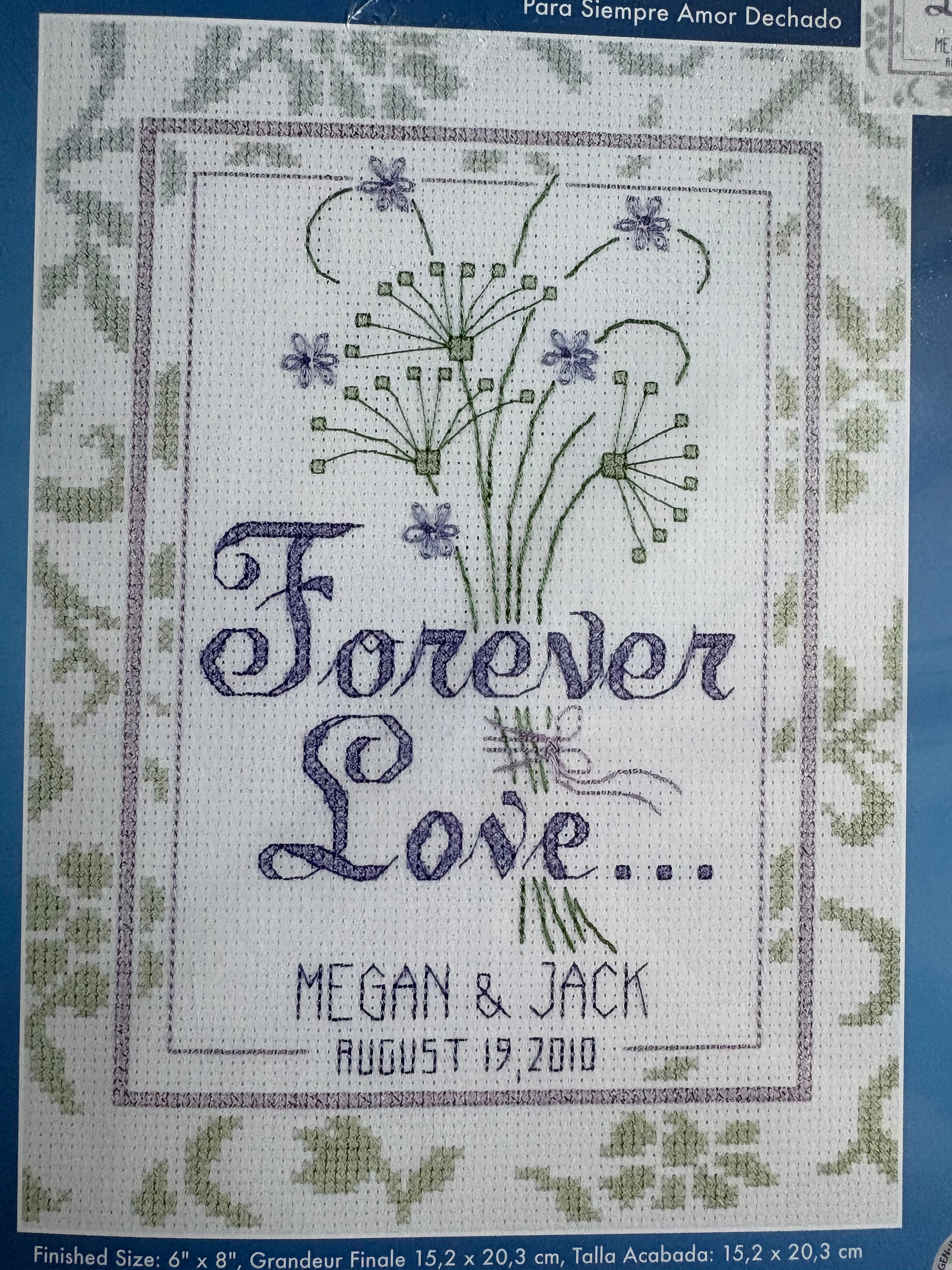 Forever Love Wedding Sampler from Janlynn