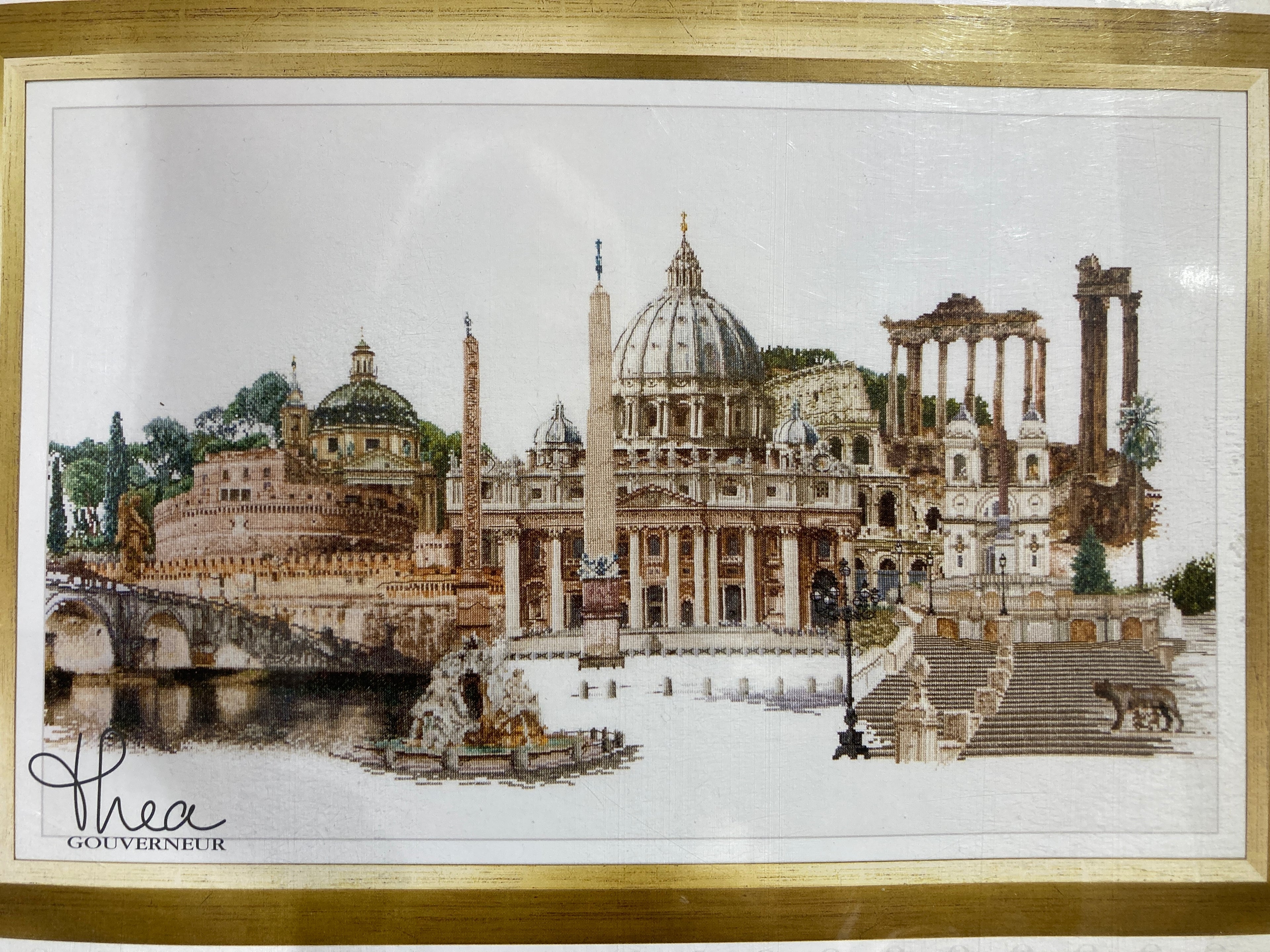 Cities Cross Stitch series by Thea Gouverneur