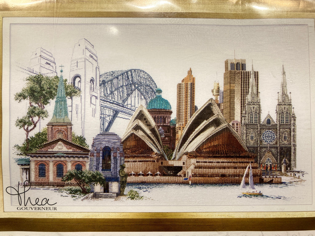 Cities Cross Stitch series by Thea Gouverneur