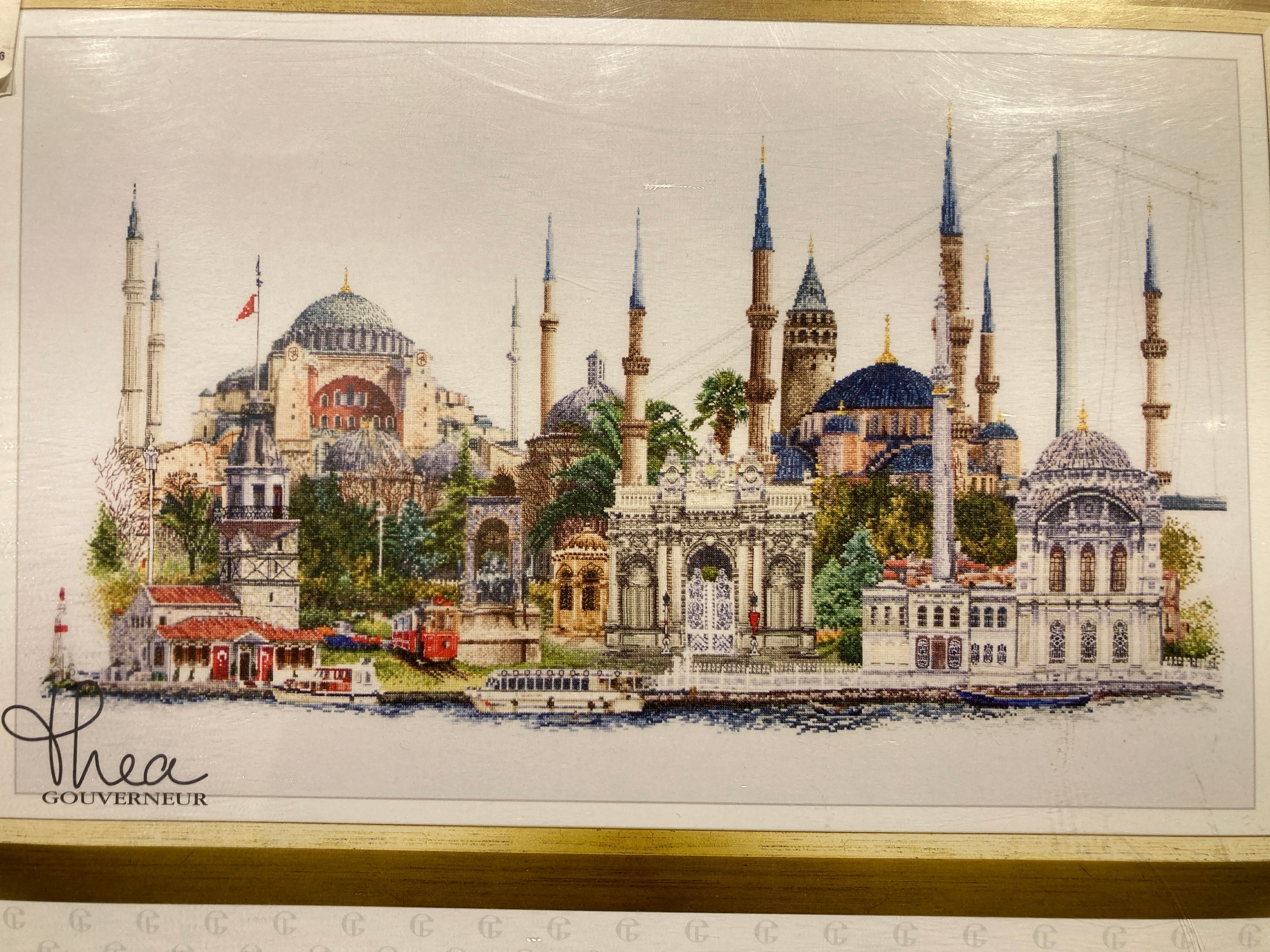 Cities Cross Stitch series by Thea Gouverneur