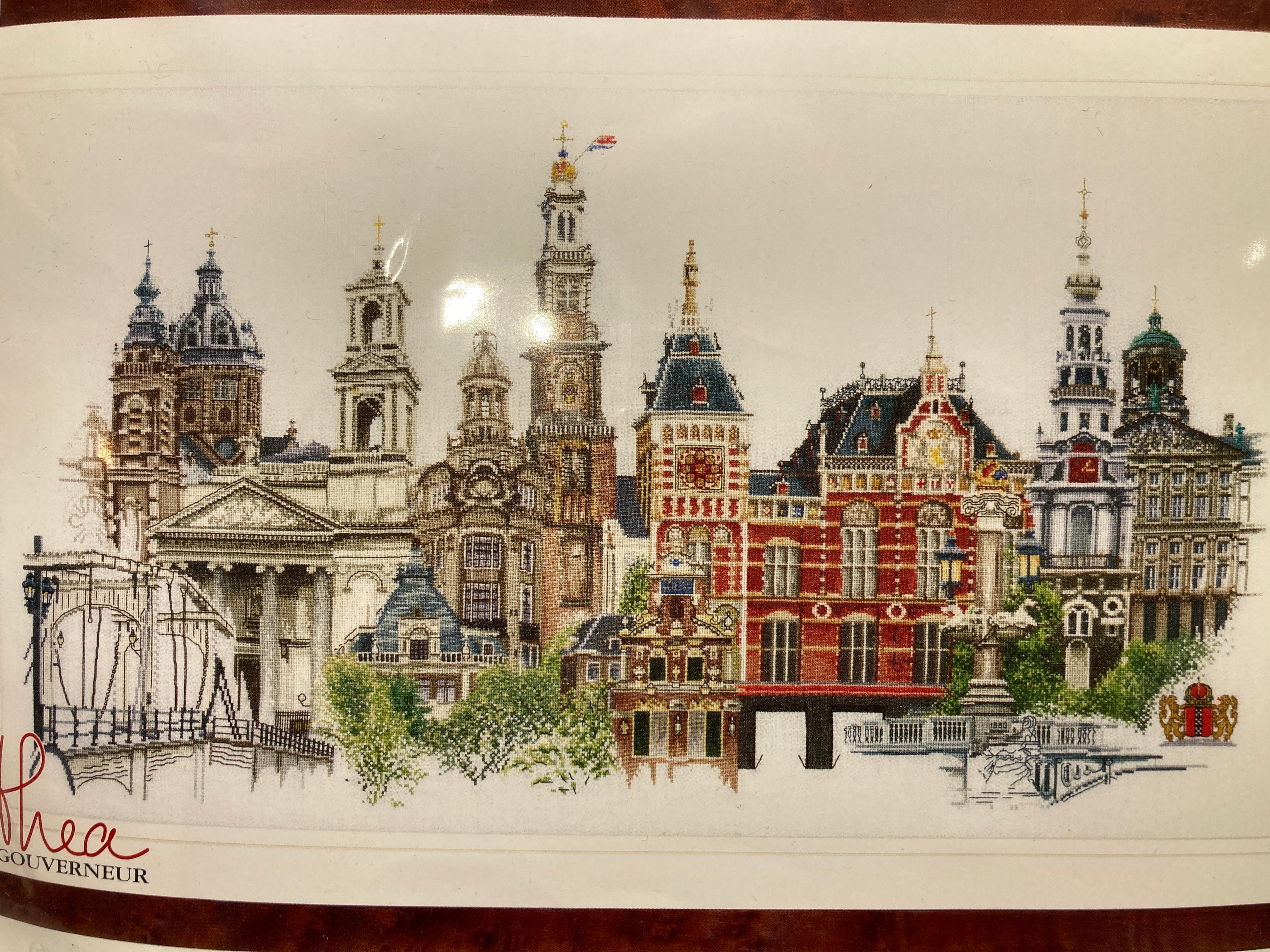 Cities Cross Stitch series by Thea Gouverneur