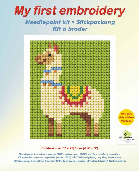 My first embroidery - Needlepoint (tapestry) kits
