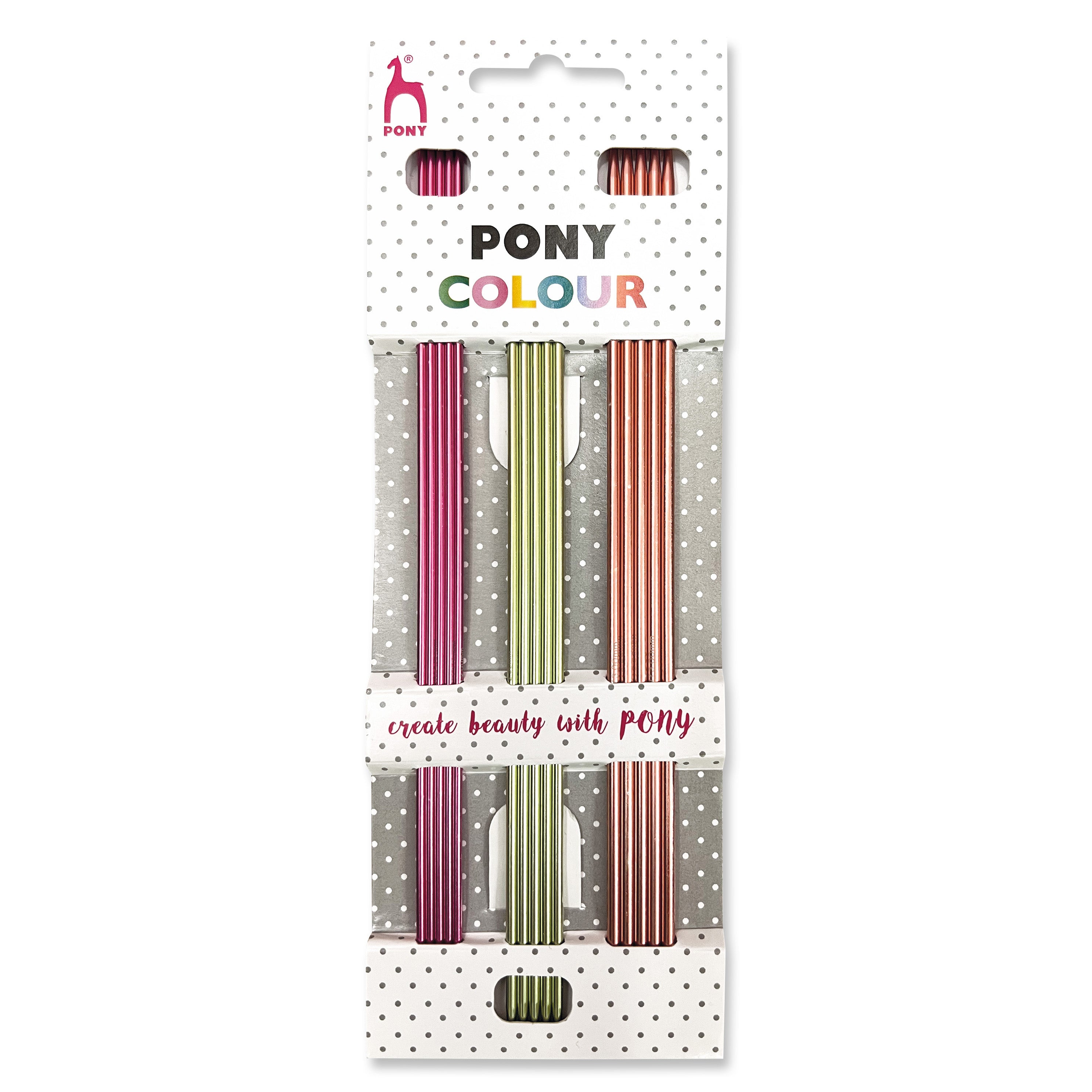 Double Pointed Needles (Set of 4, 3 sizes) by Pony