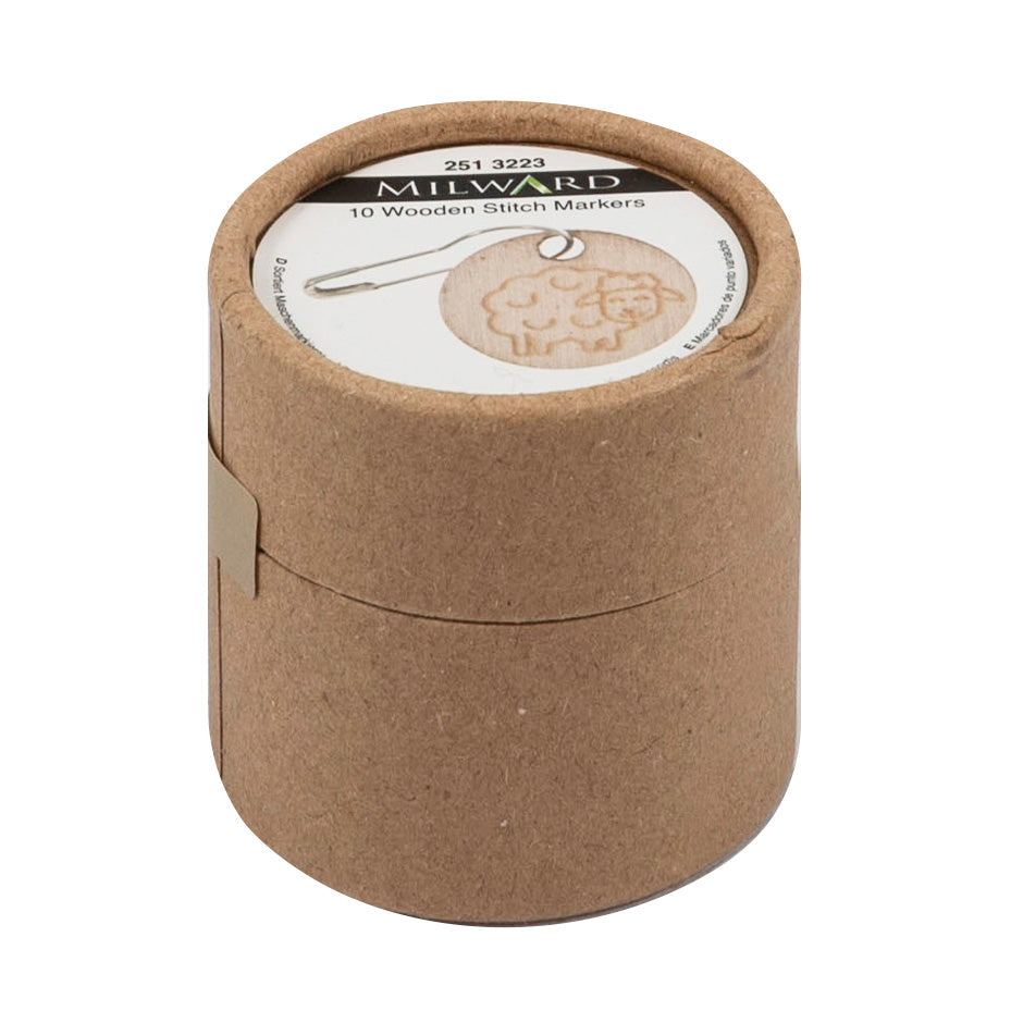 Counter Display Unit: Stitch Markers: Wooden - various designs - Groves