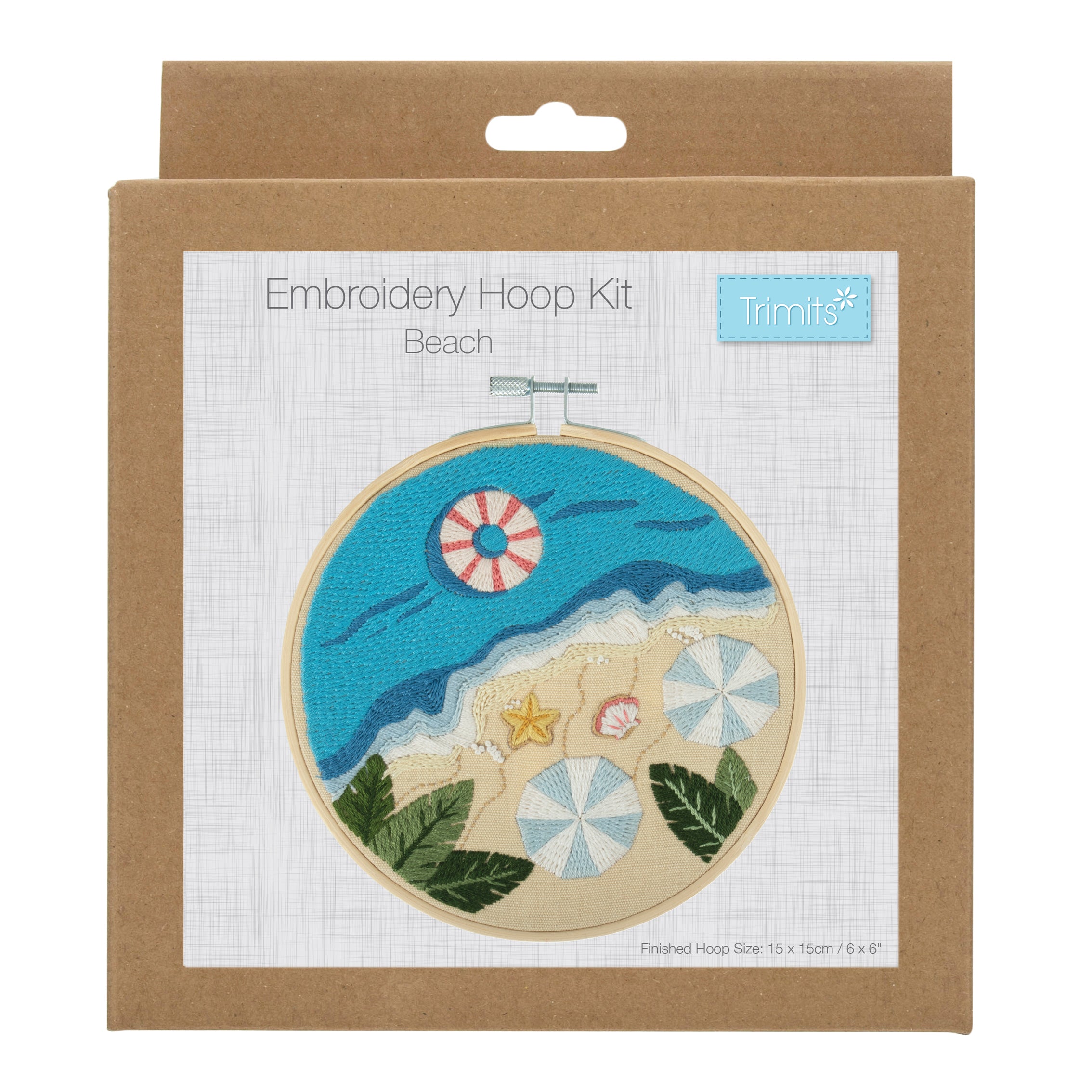 Embroidery Kits with Hoop by Trimits