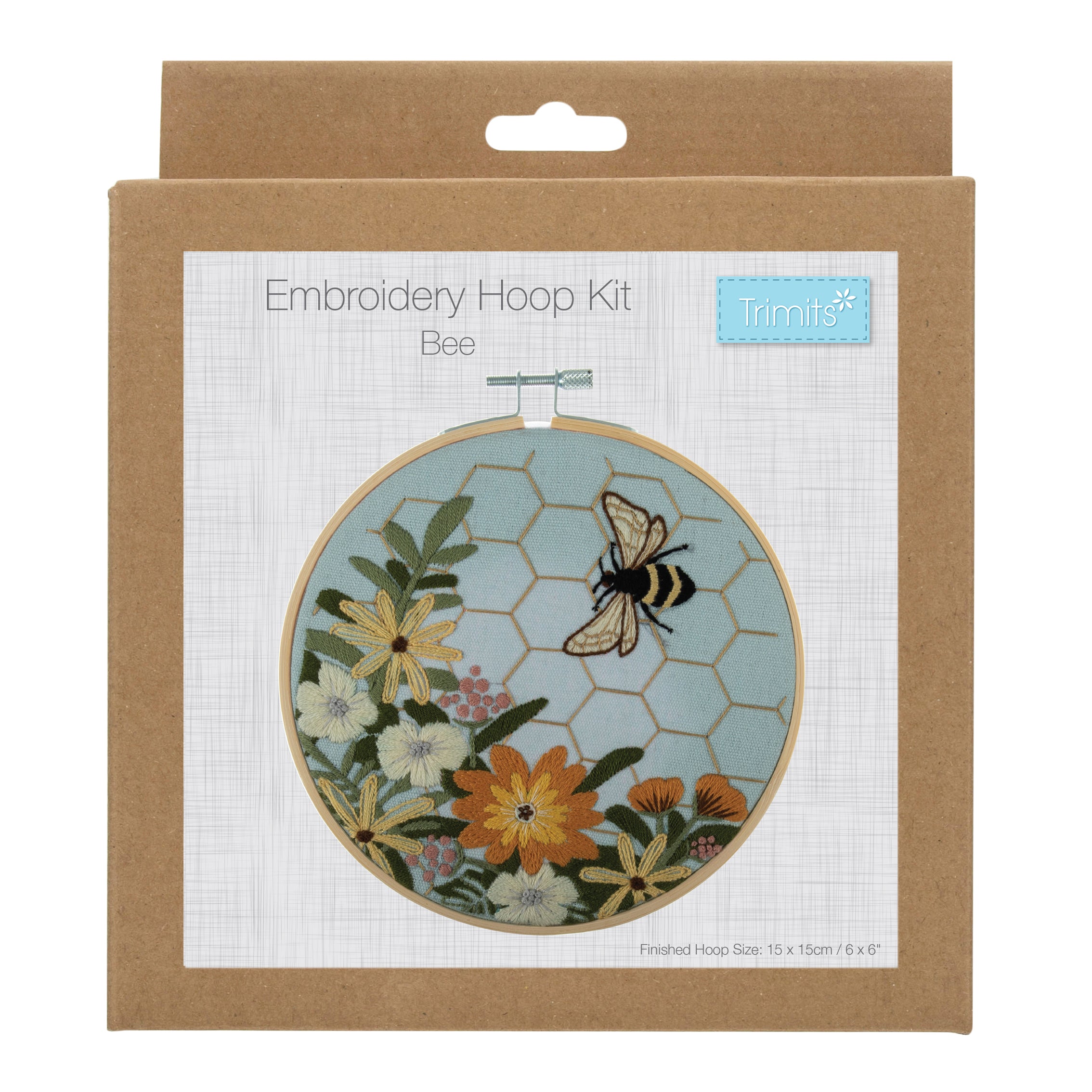 Embroidery Kits with Hoop by Trimits