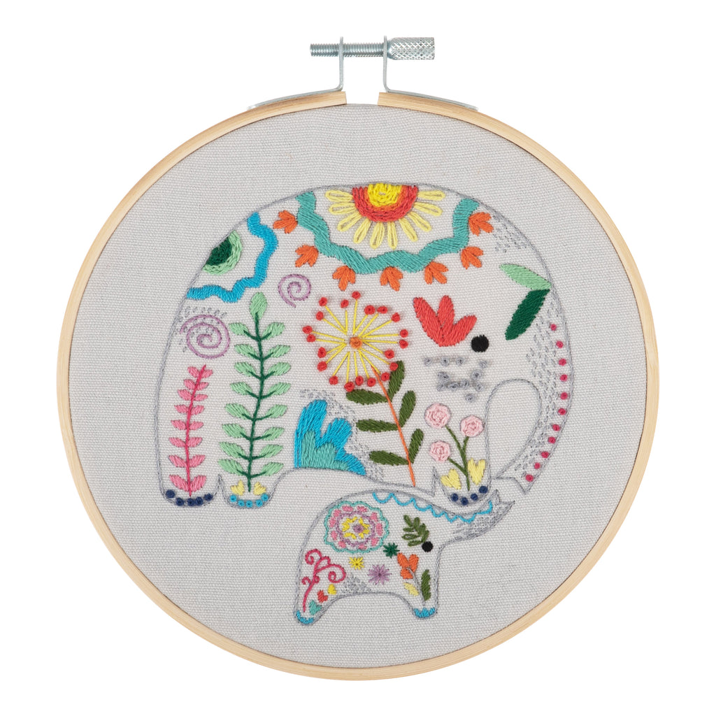 Embroidery Kits with Hoop by Trimits